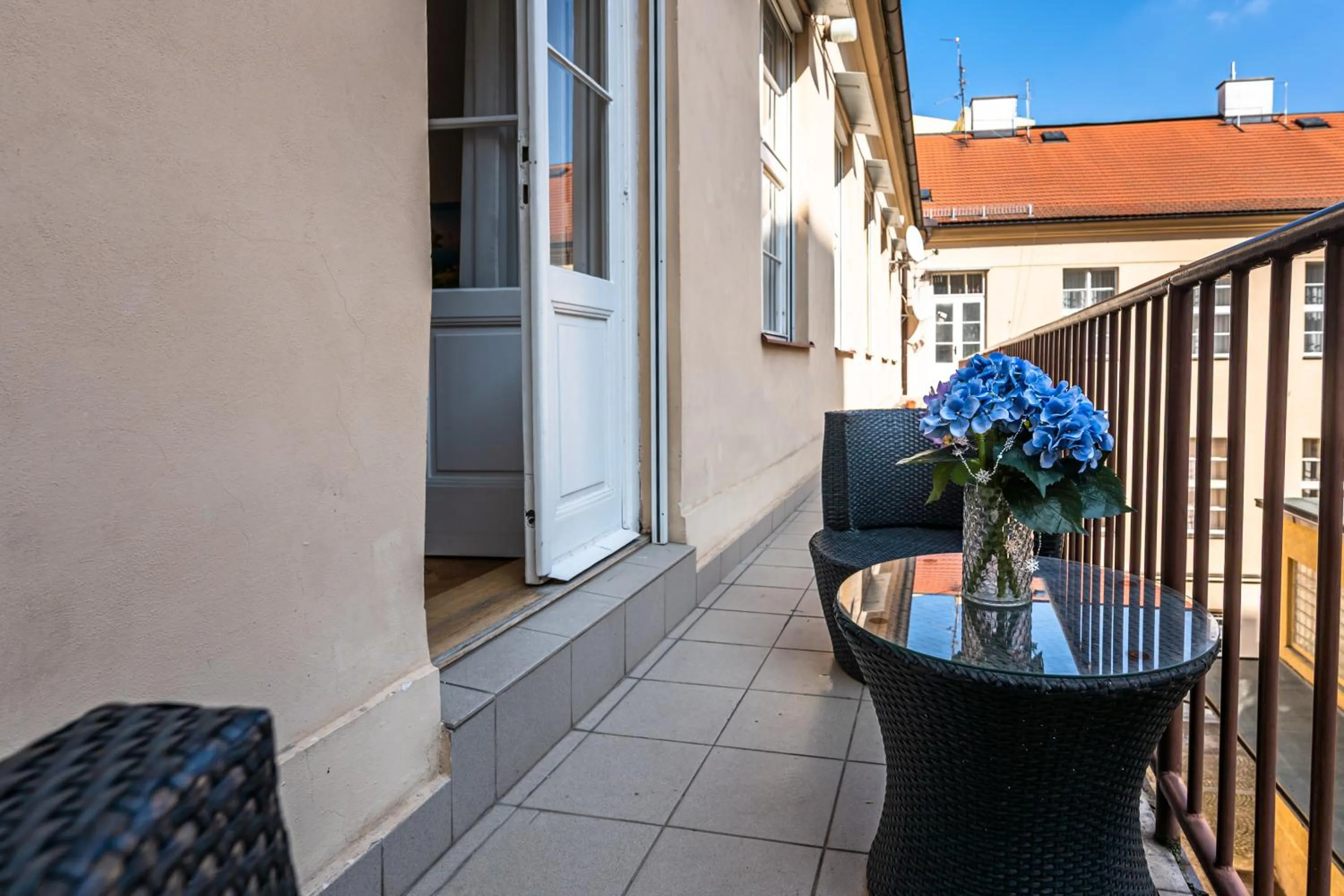 Balcony/Terrace in Apartrezidence Opletalova