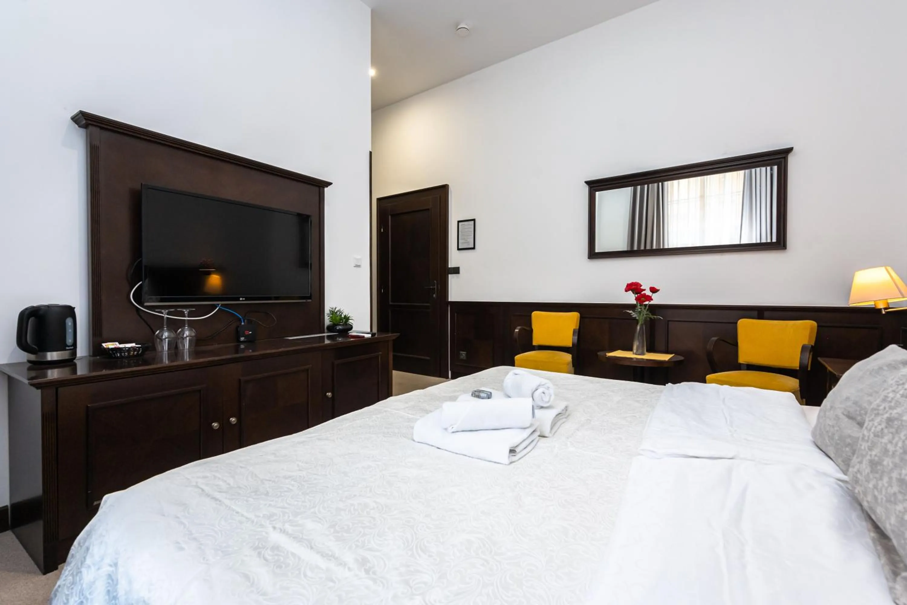 Bed in Apartrezidence Opletalova