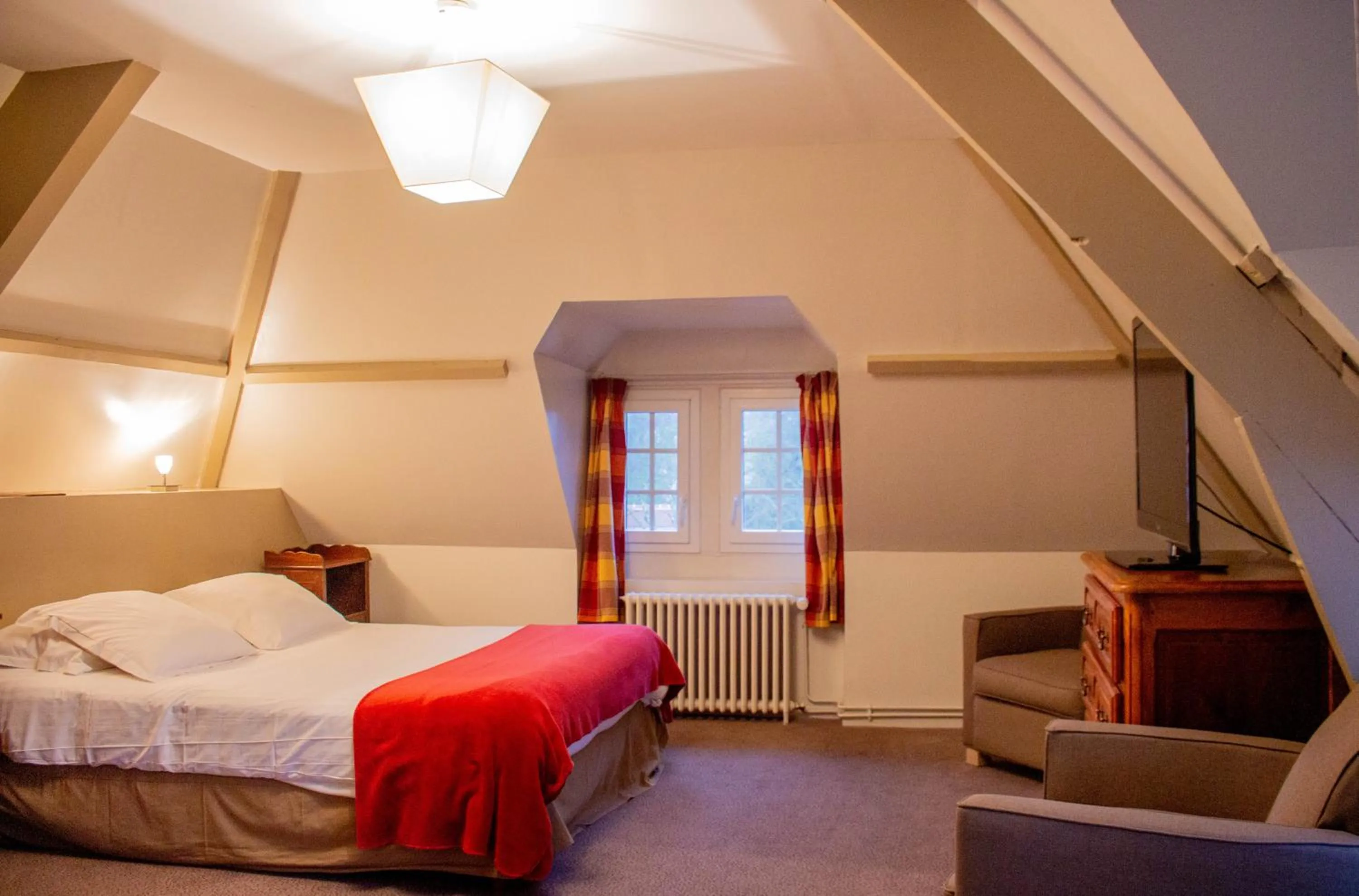 Bed in Hostellerie et SPA de la Vieille Ferme