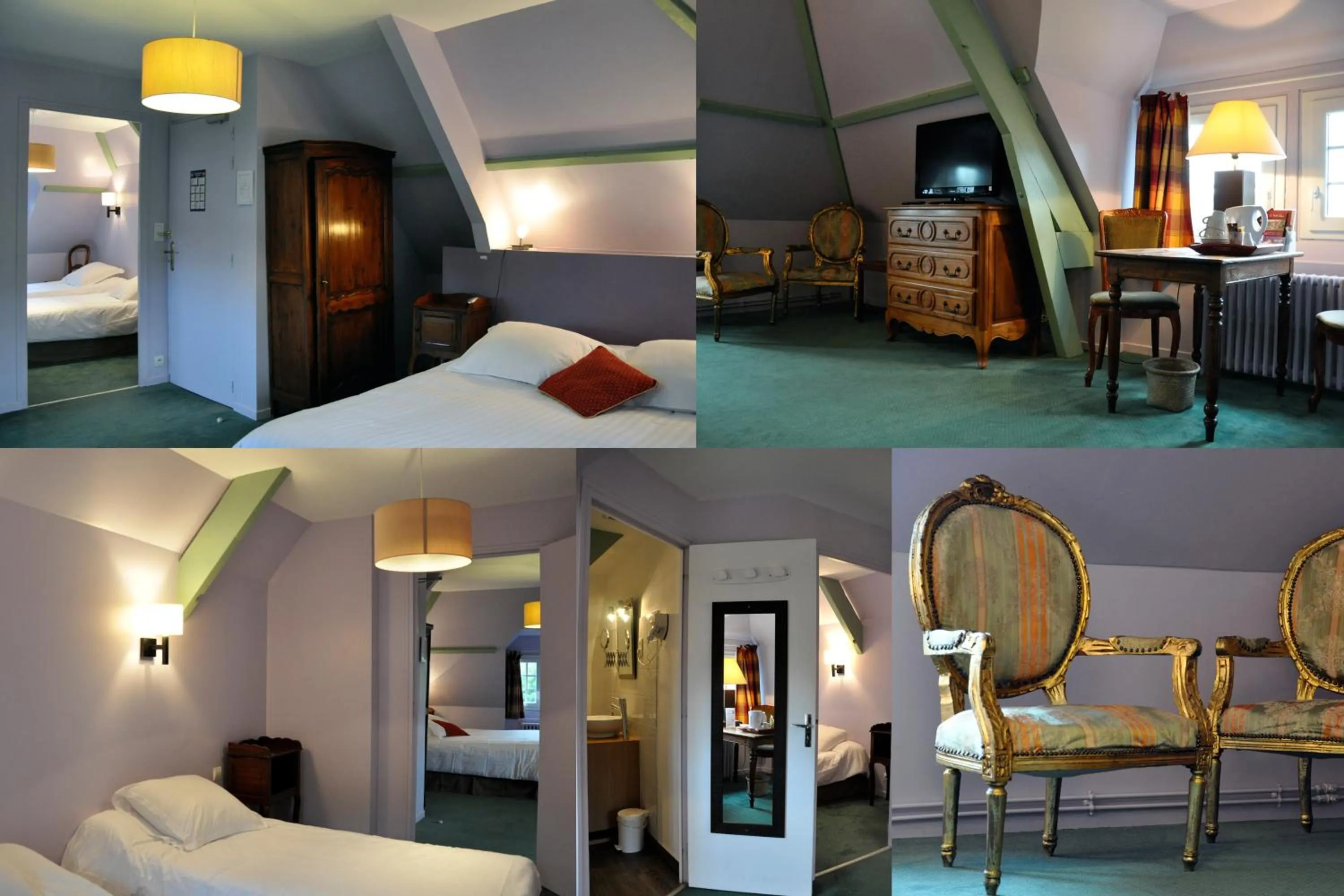 Photo of the whole room, Bed in Hostellerie et SPA de la Vieille Ferme
