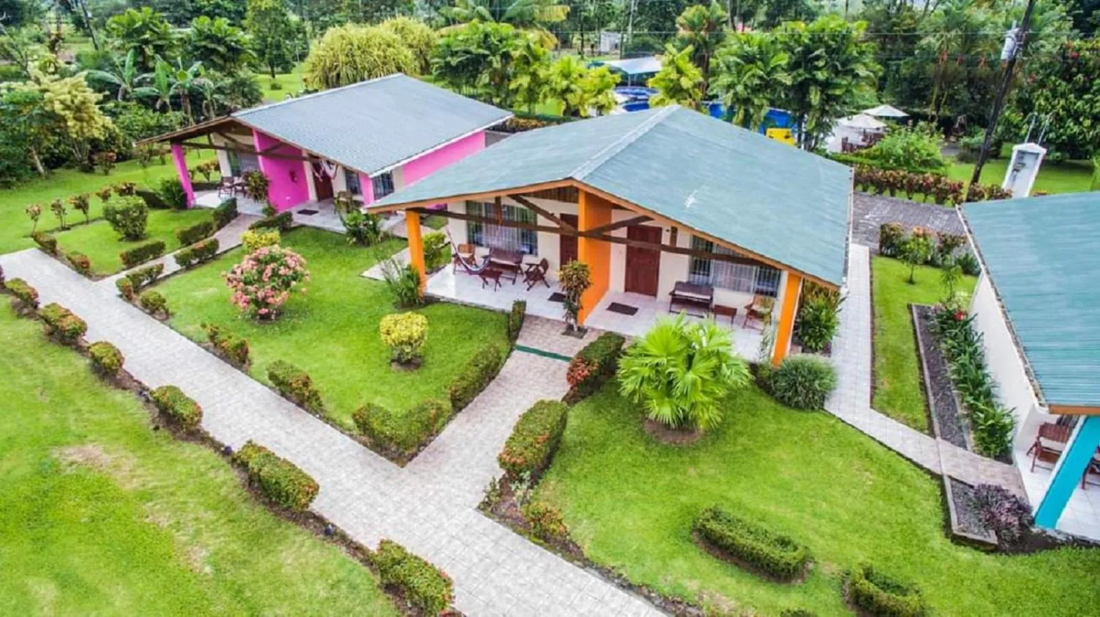 Property building in Hotel Villas Vilma