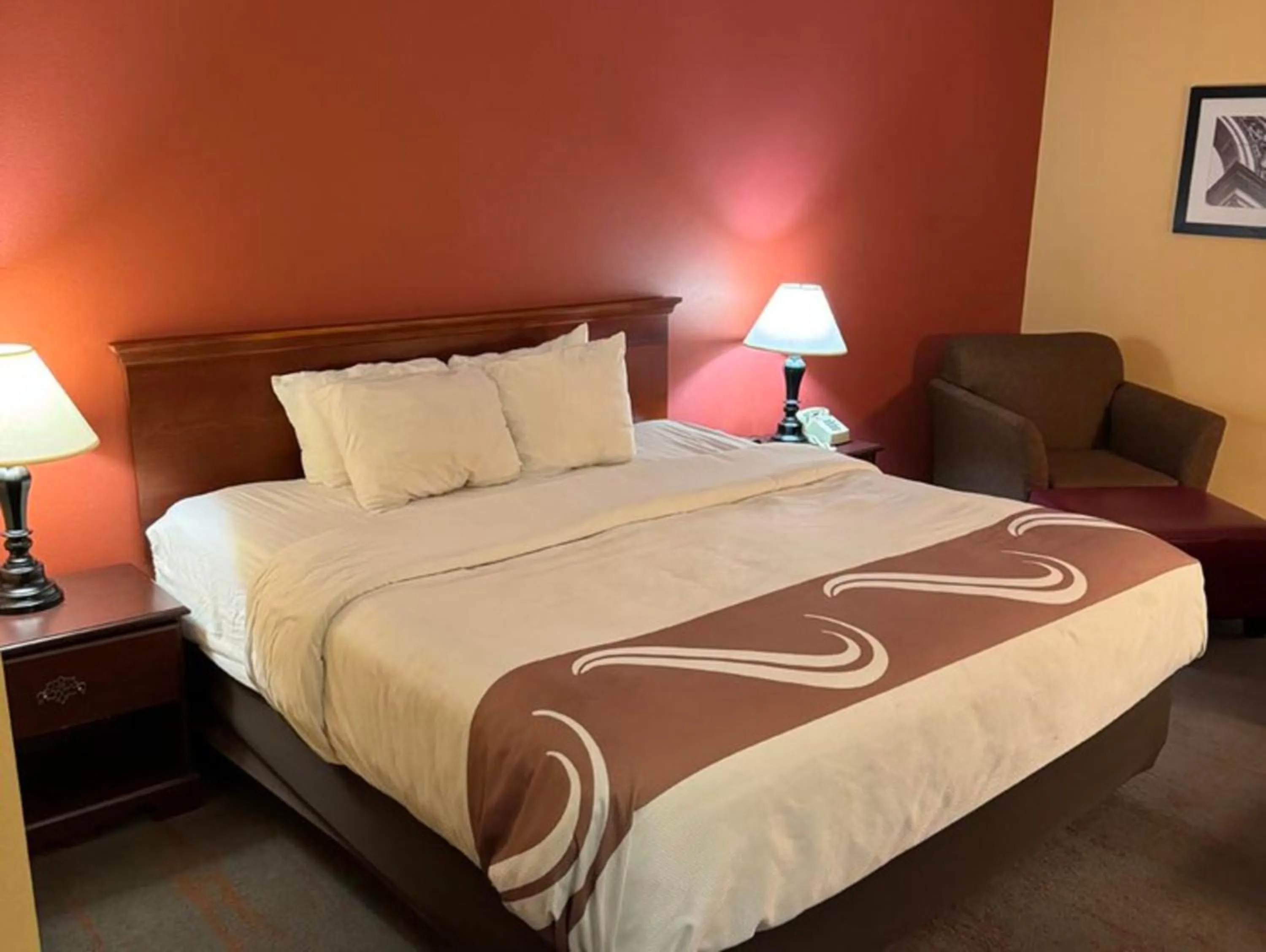 Bed in Appalachian Hotel