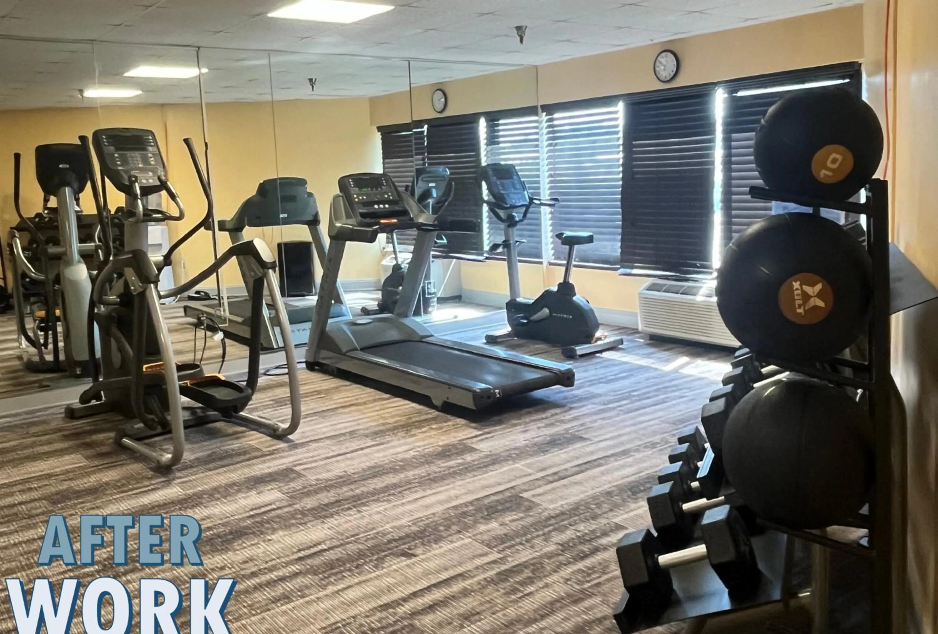 Fitness centre/facilities in Appalachian Hotel