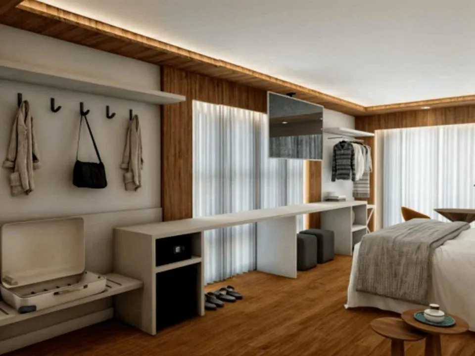 Bed in Fazzenda Park Resort