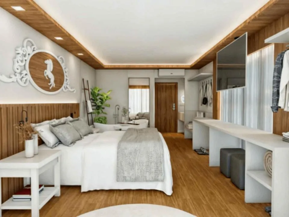 Bed in Fazzenda Park Resort