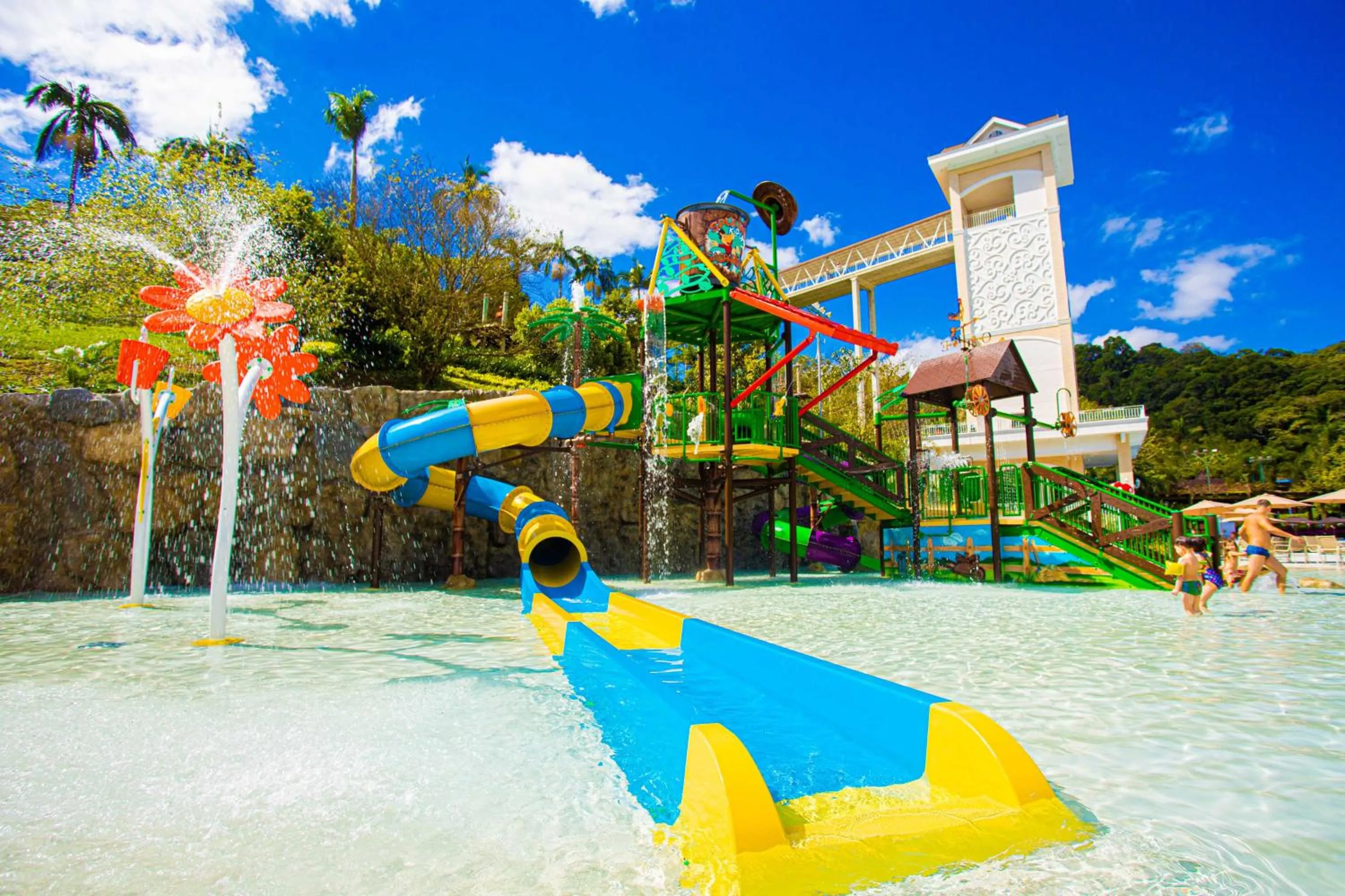 Aqua park in Fazzenda Park Resort