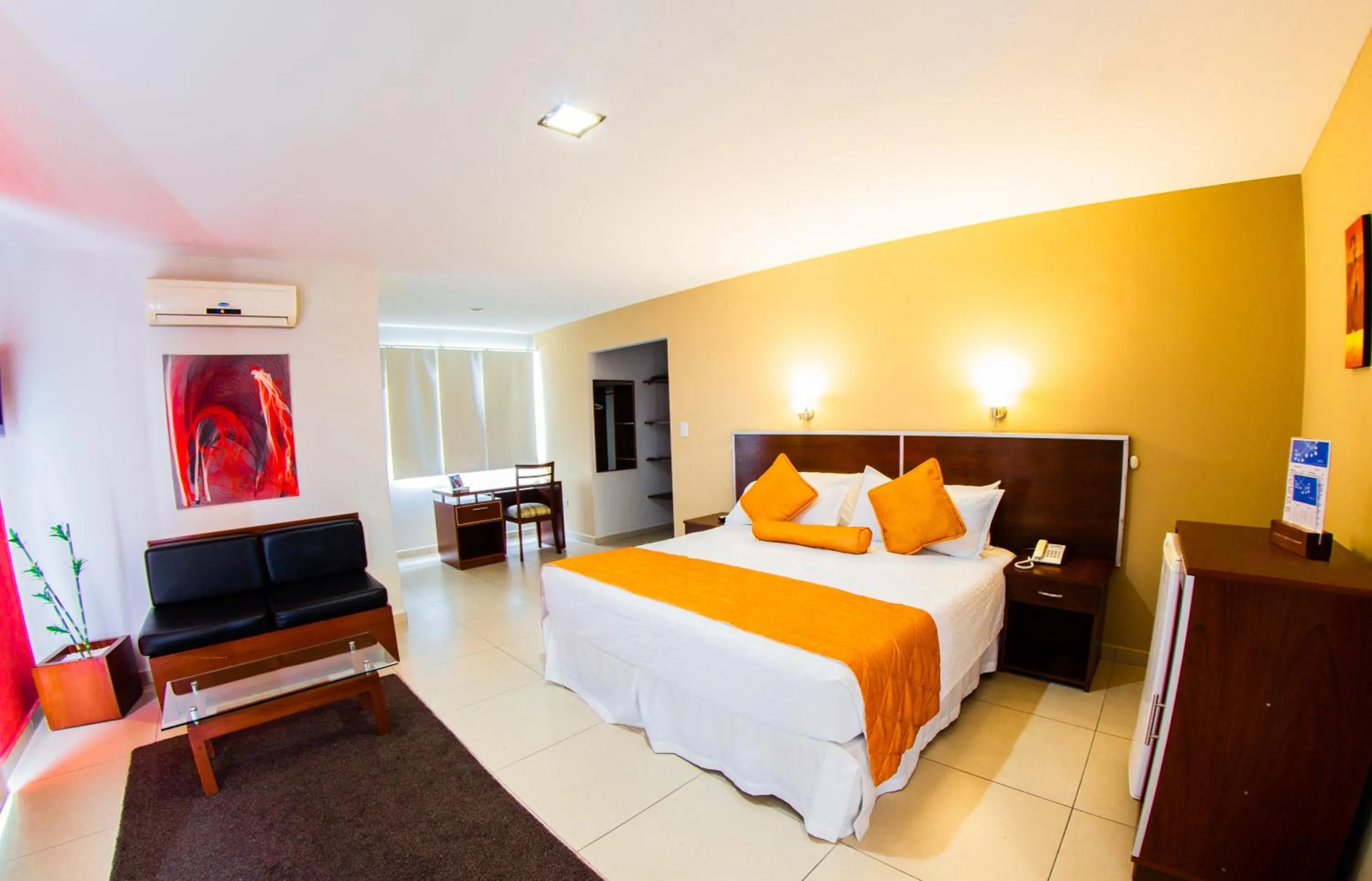 Bed in Torre Hotel Ejecutivo