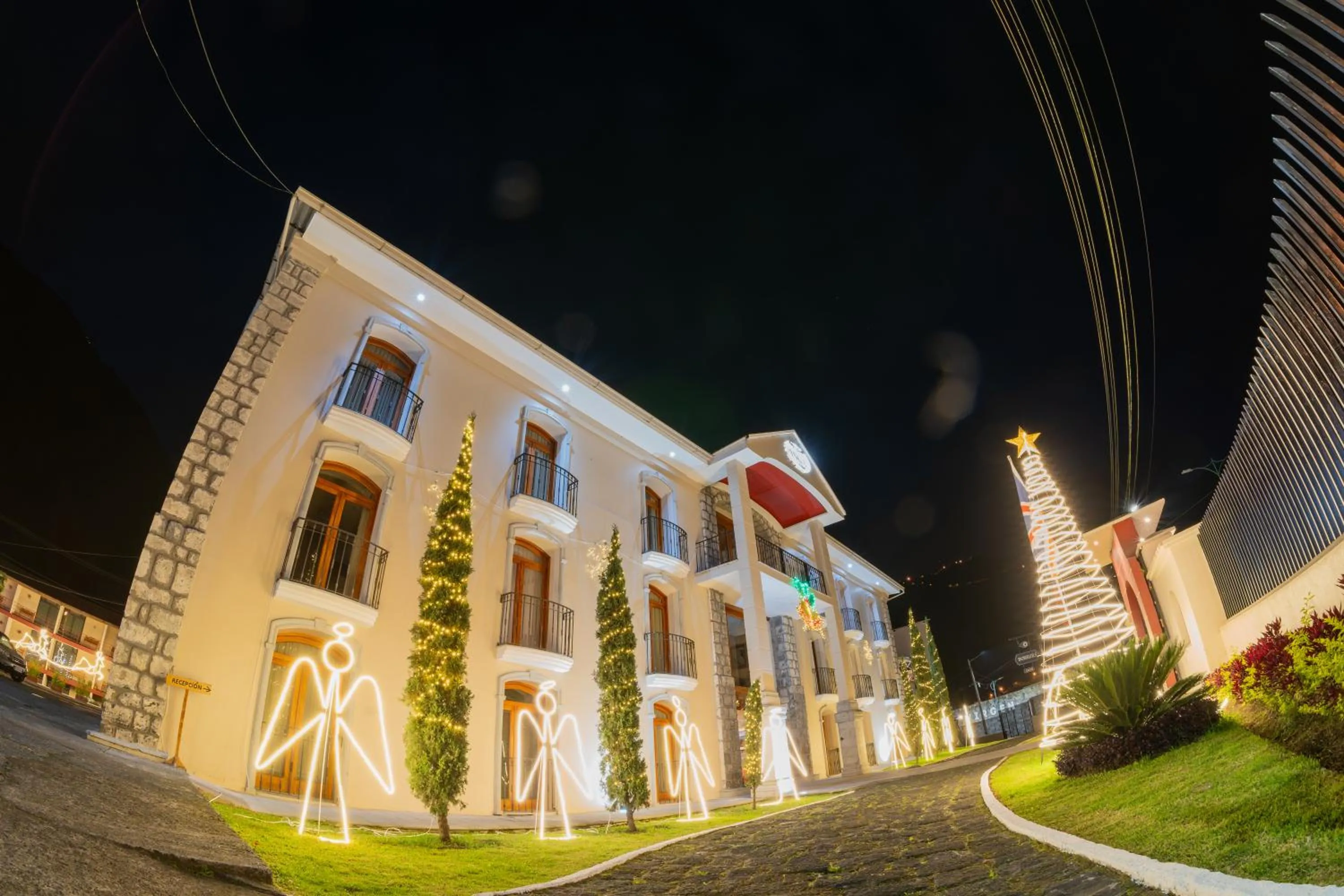 Property building in Sangay Spa Hotel