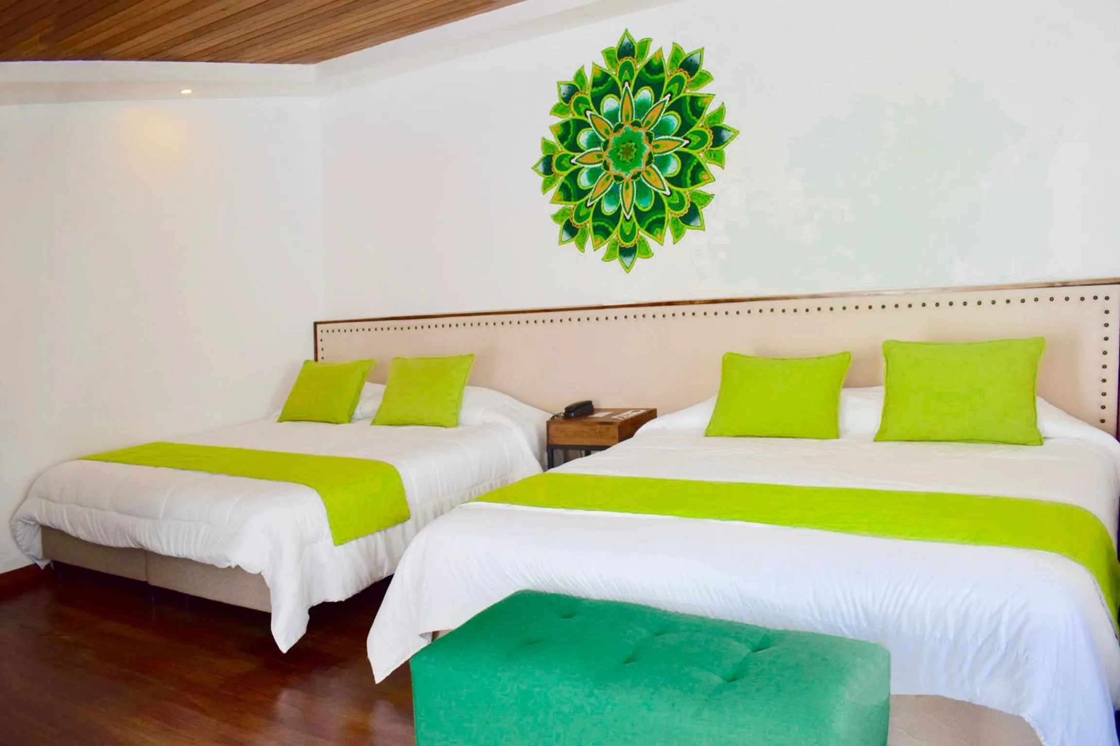 Photo of the whole room, Bed in Sangay Spa Hotel