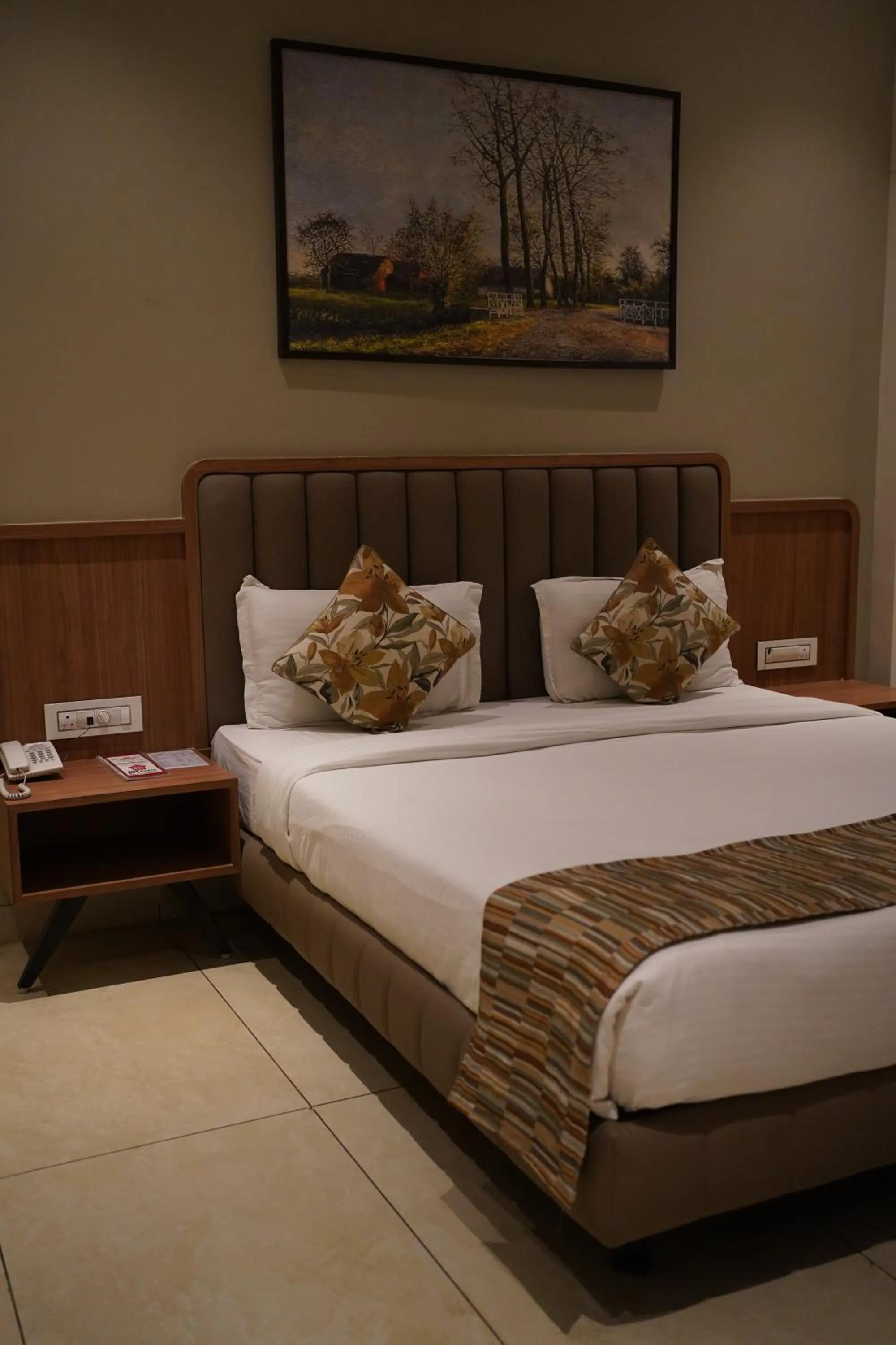 Bed in Rudra Shelter Business Hotel