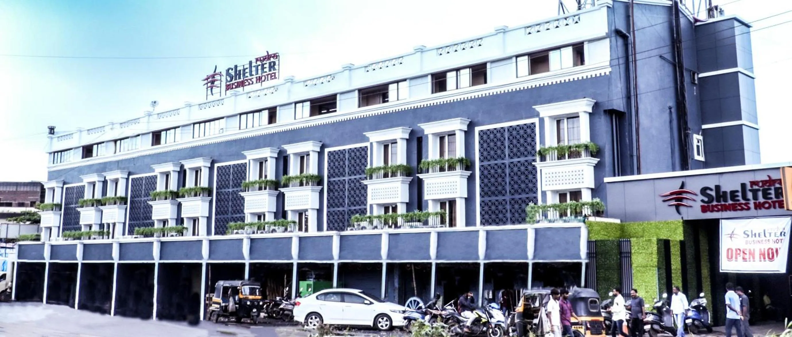 Property building in Rudra Shelter Business Hotel