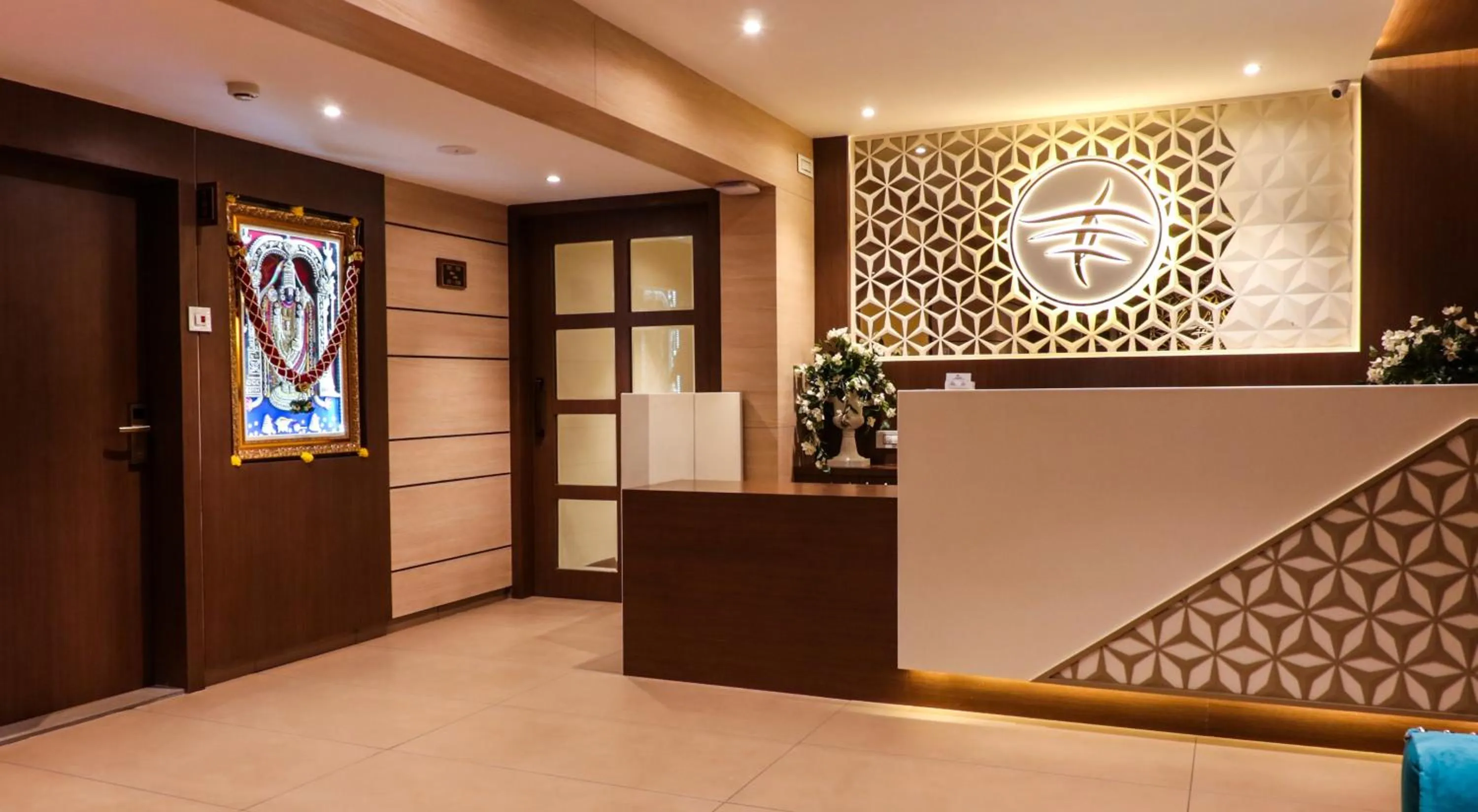 Property logo or sign in Rudra Shelter Business Hotel