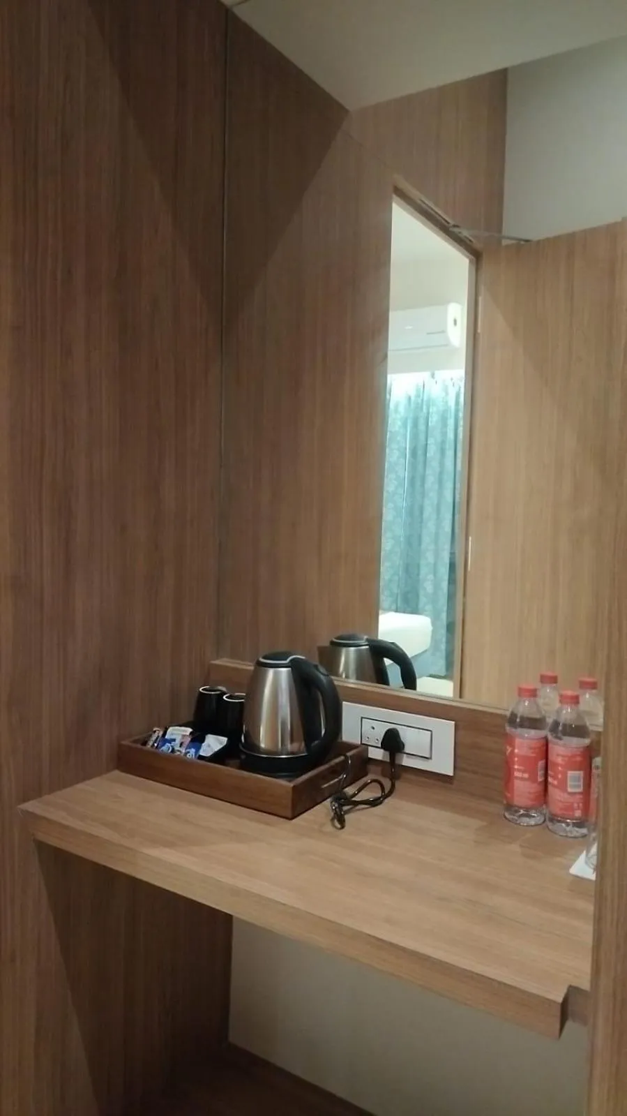 Kitchen or kitchenette in Rudra Shelter Business Hotel