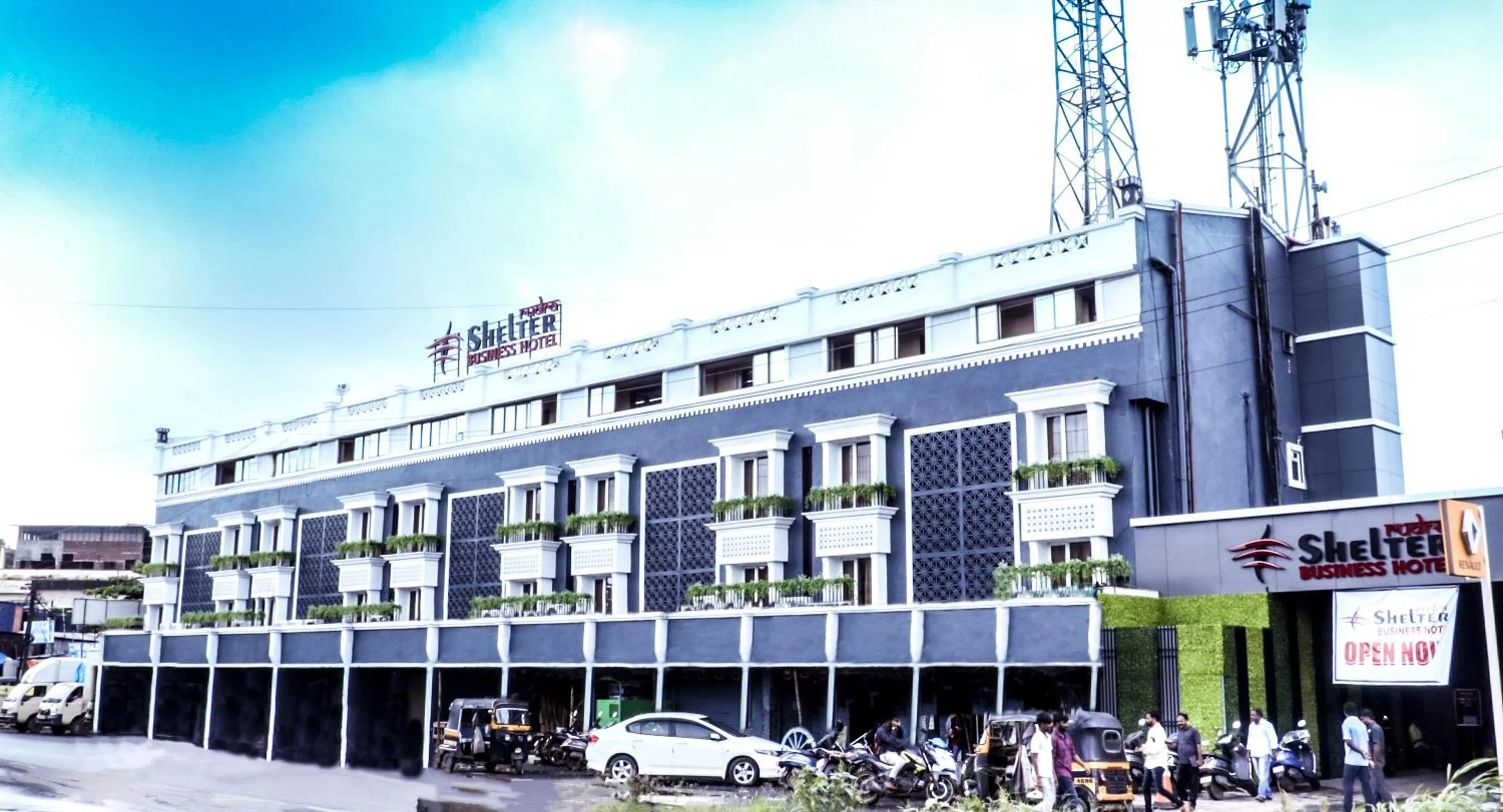 Property building in Rudra Shelter Business Hotel
