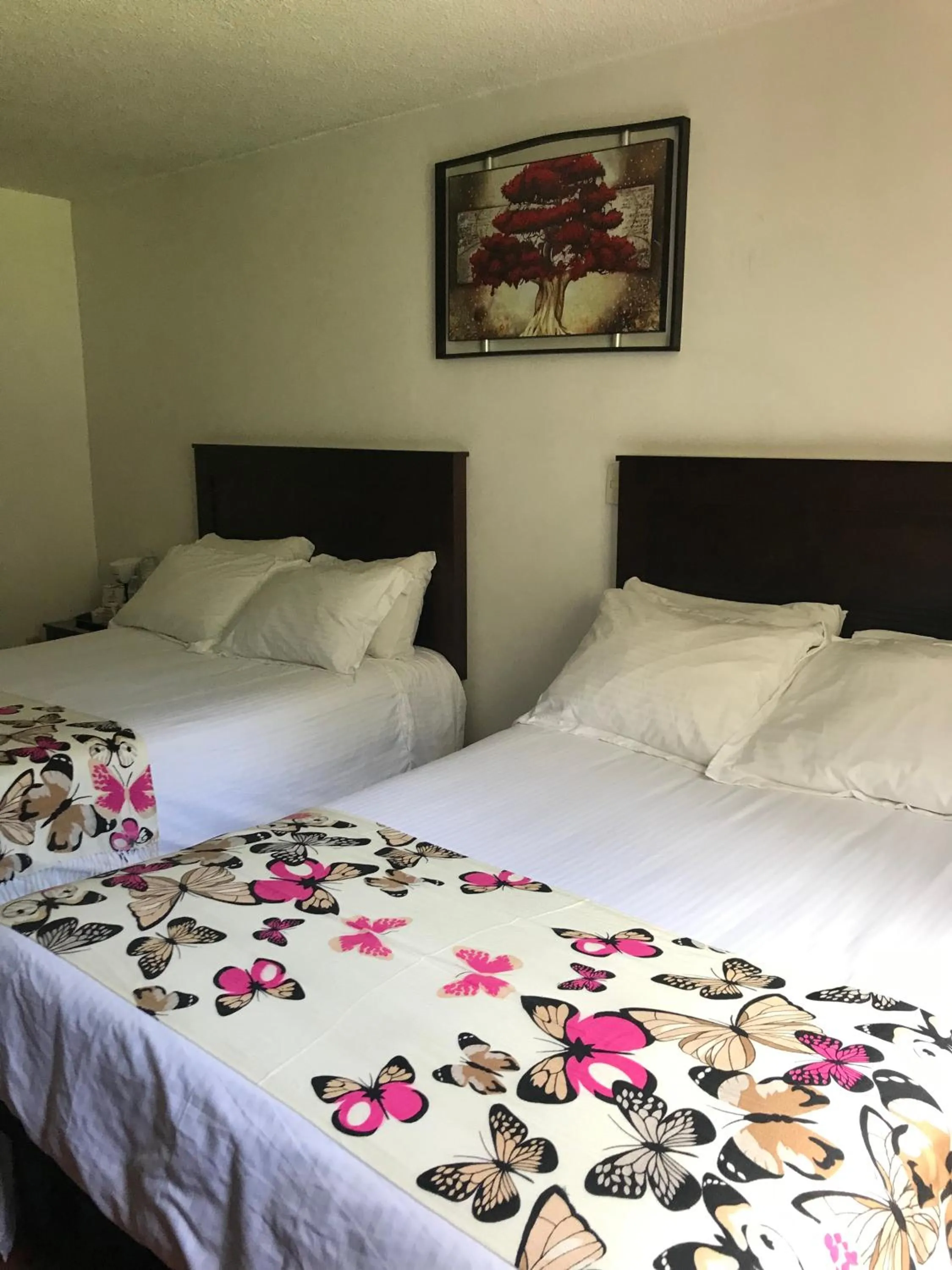 Bed in Hotel Finca Las Hortensias