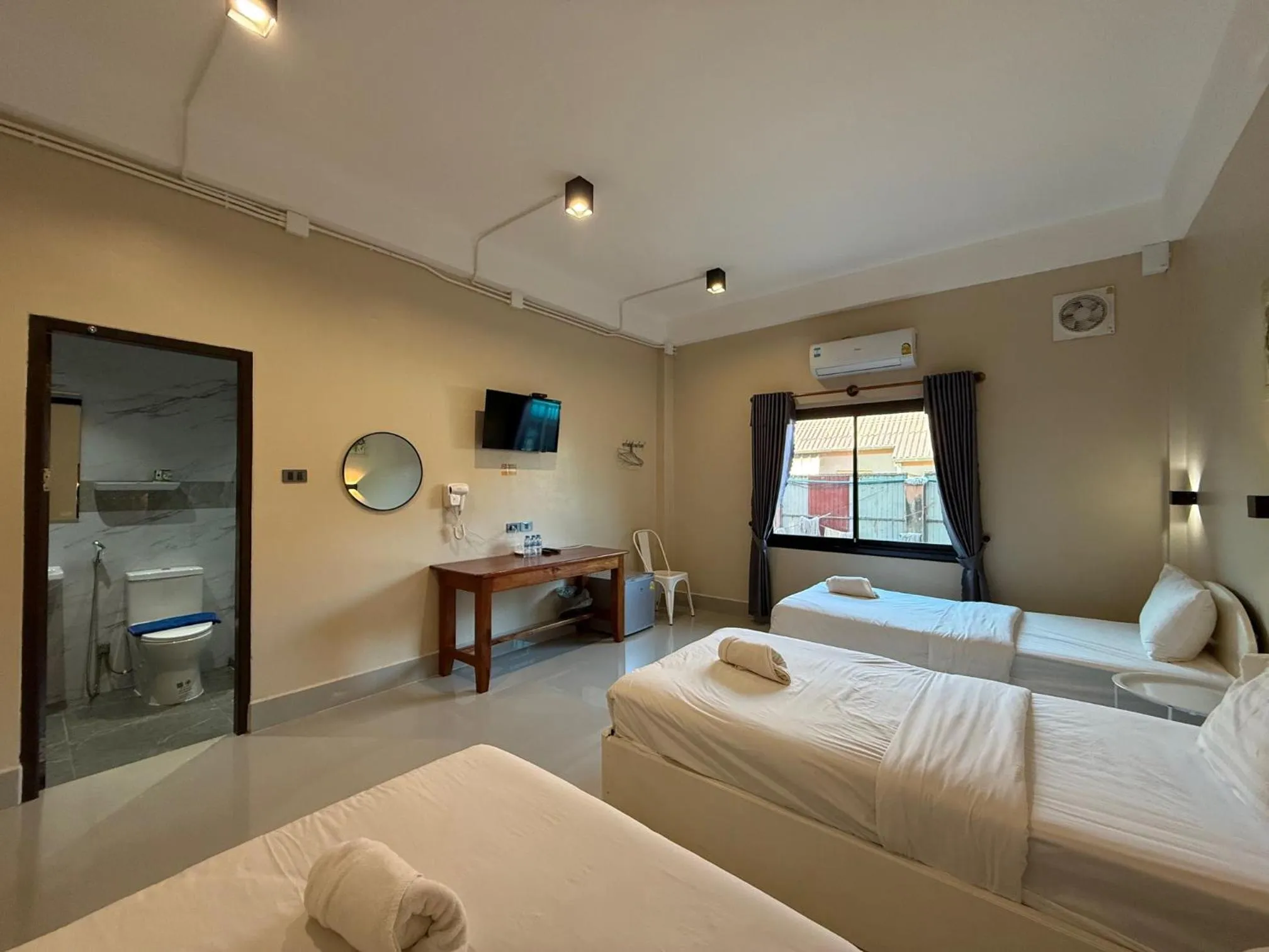 Bed in Phaythavone Hotel