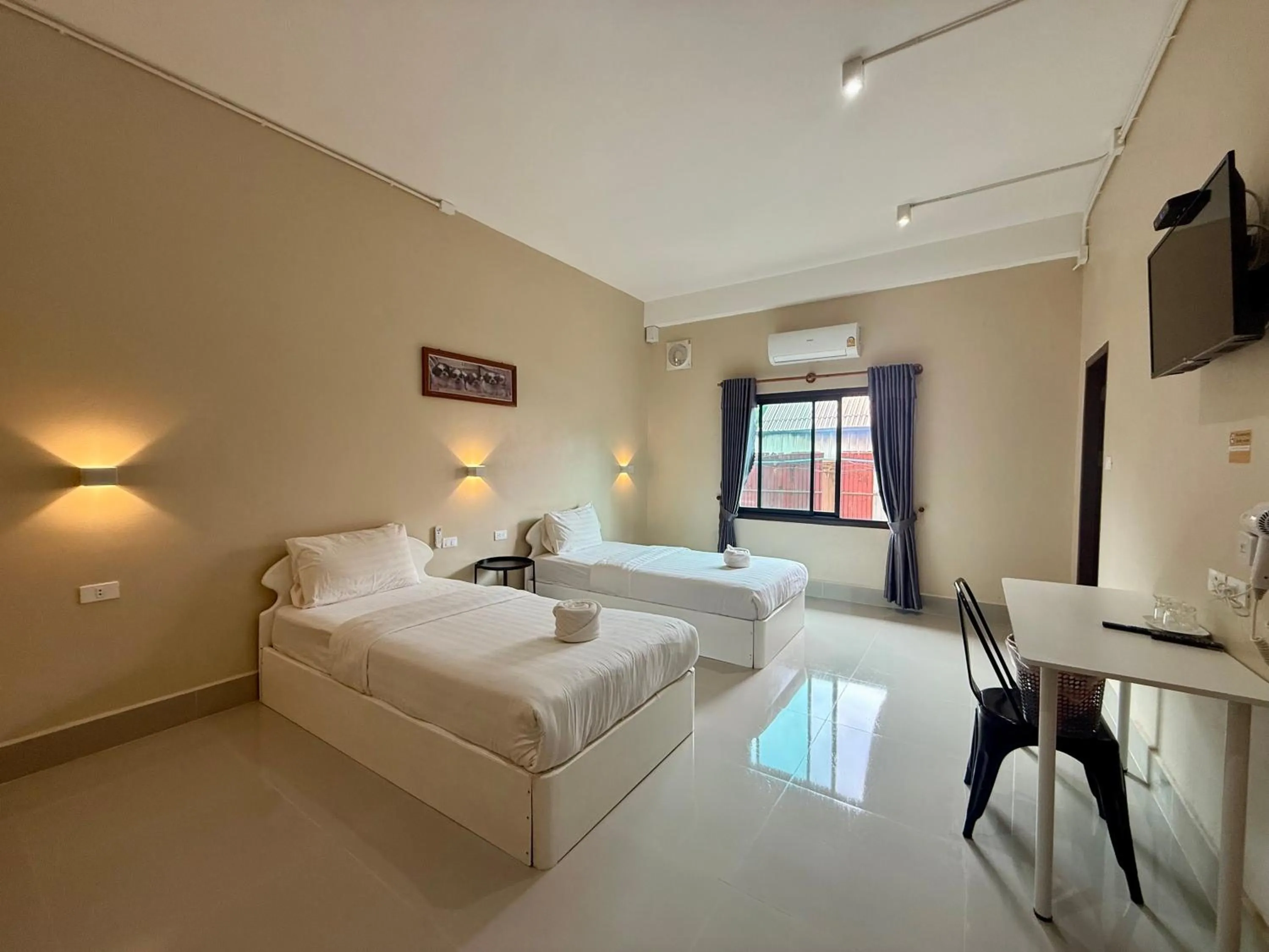 Bed in Phaythavone Hotel