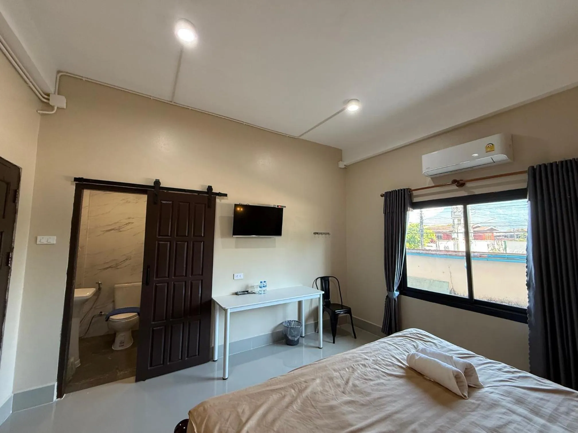 Bed in Phaythavone Hotel