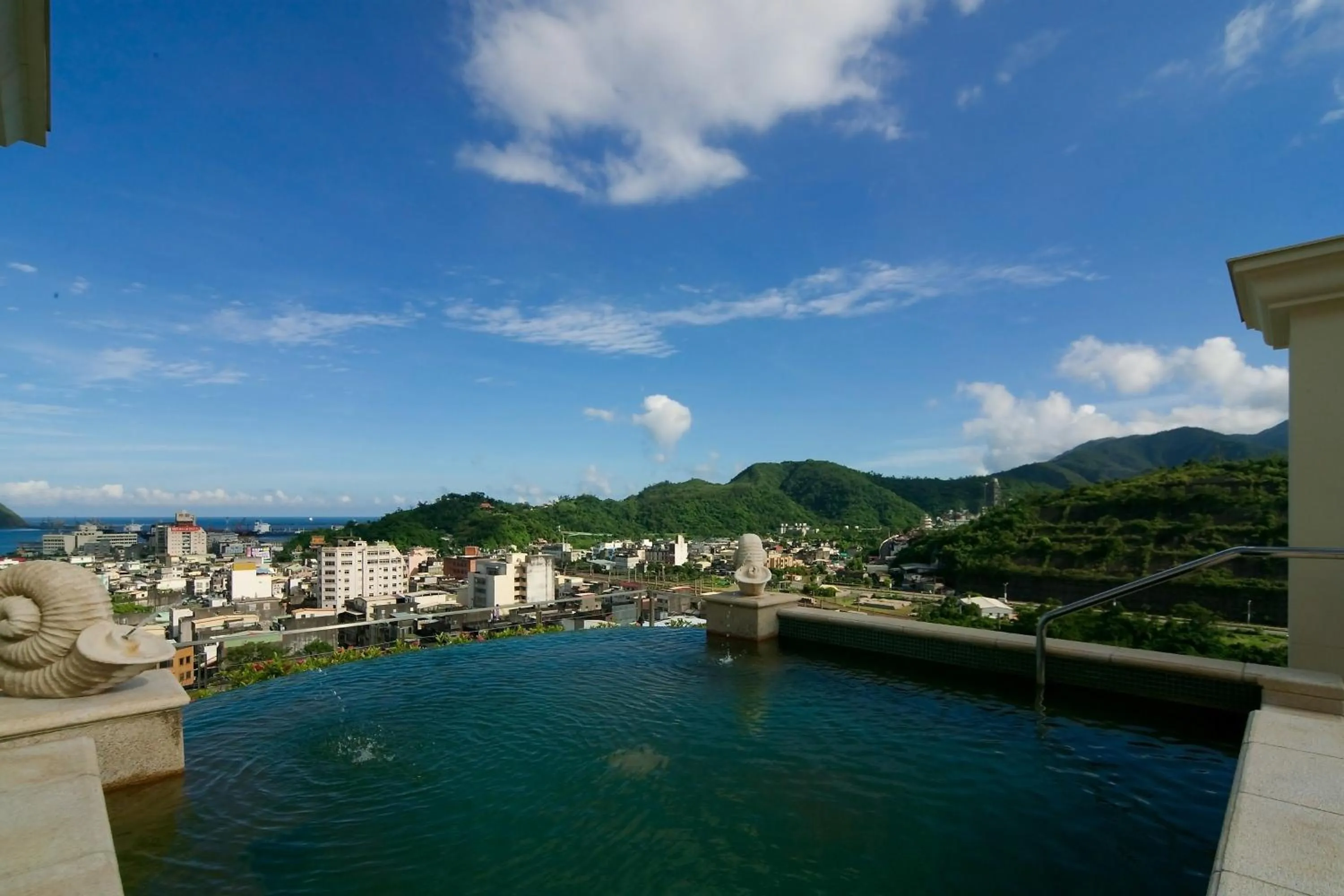 Decorative detail in RSL Cold & Hot Springs Resort Suao