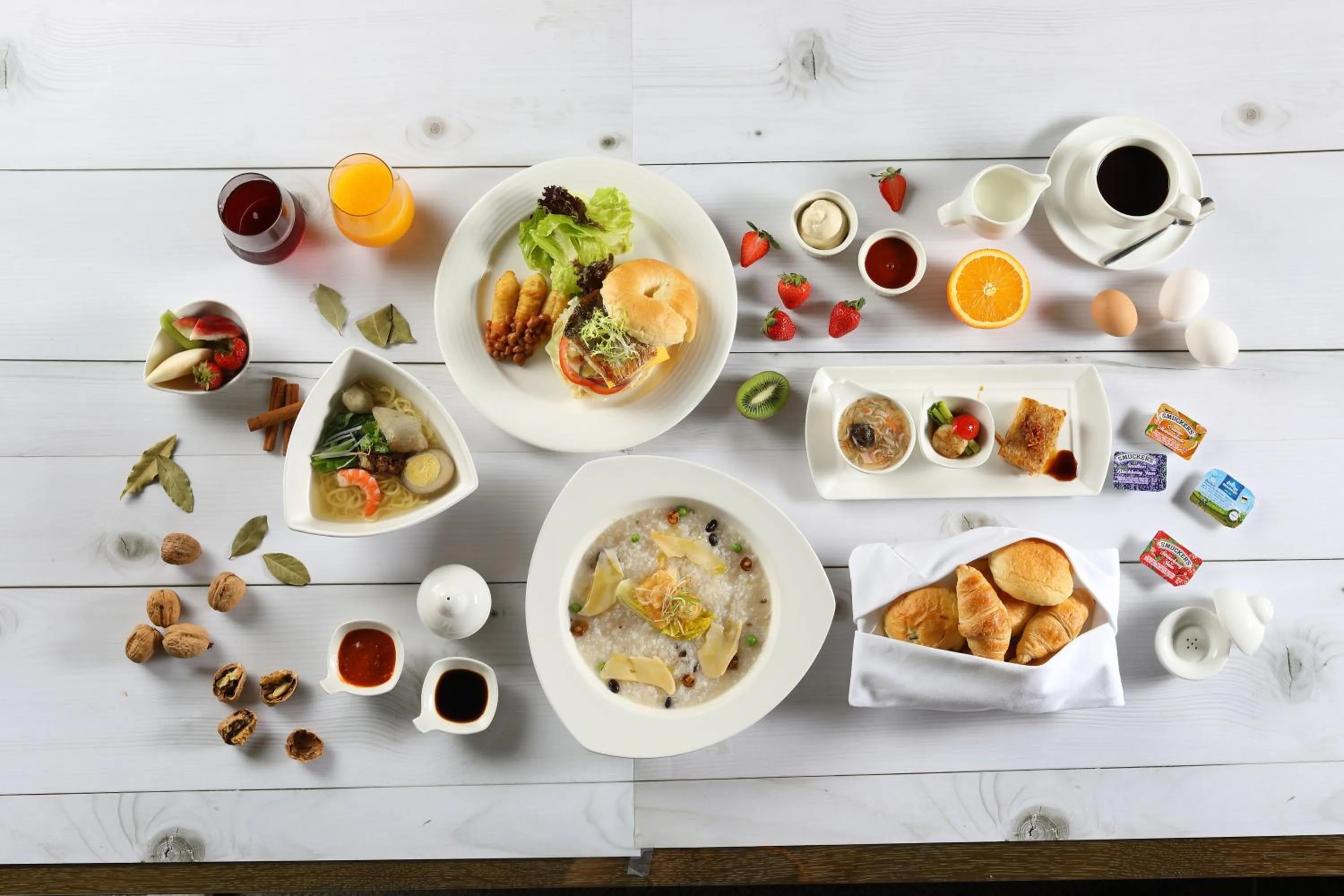 Breakfast in RSL Cold & Hot Springs Resort Suao