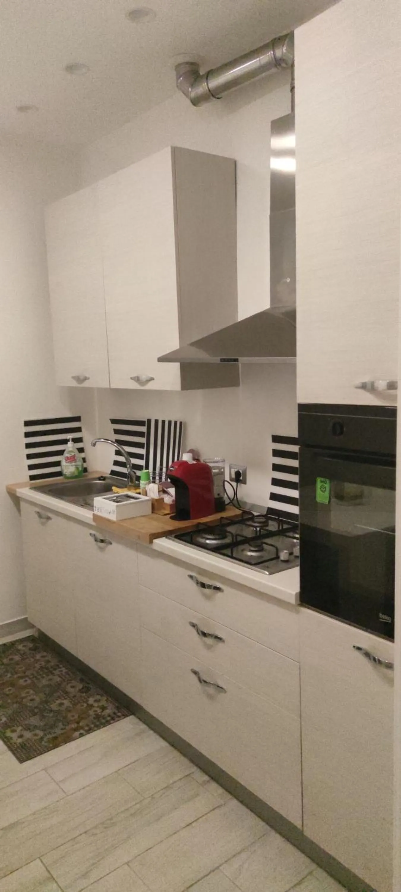 Kitchen or kitchenette in Guest House Via Milano