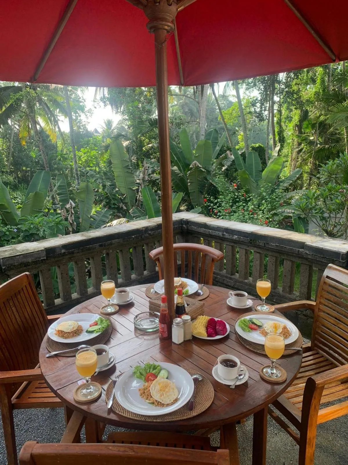 Breakfast in Casa Priya Ubud