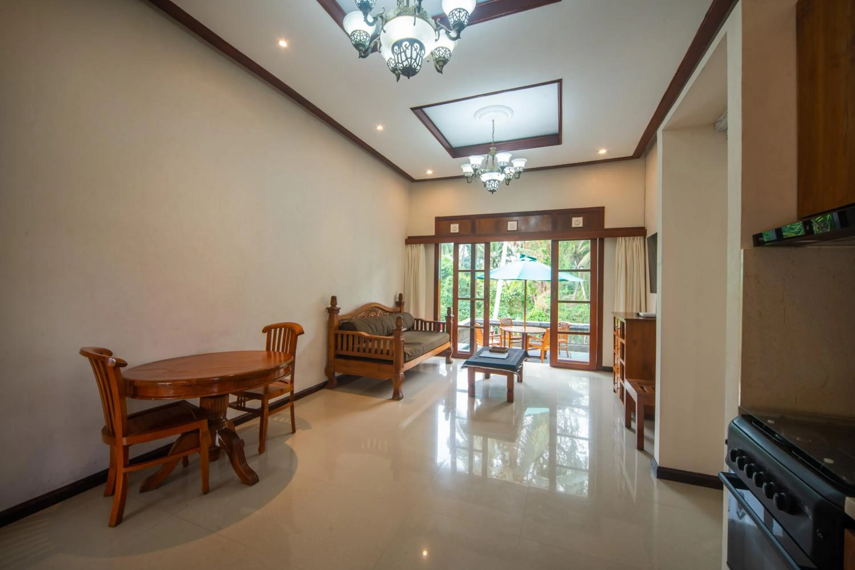 Living room in Casa Priya Ubud