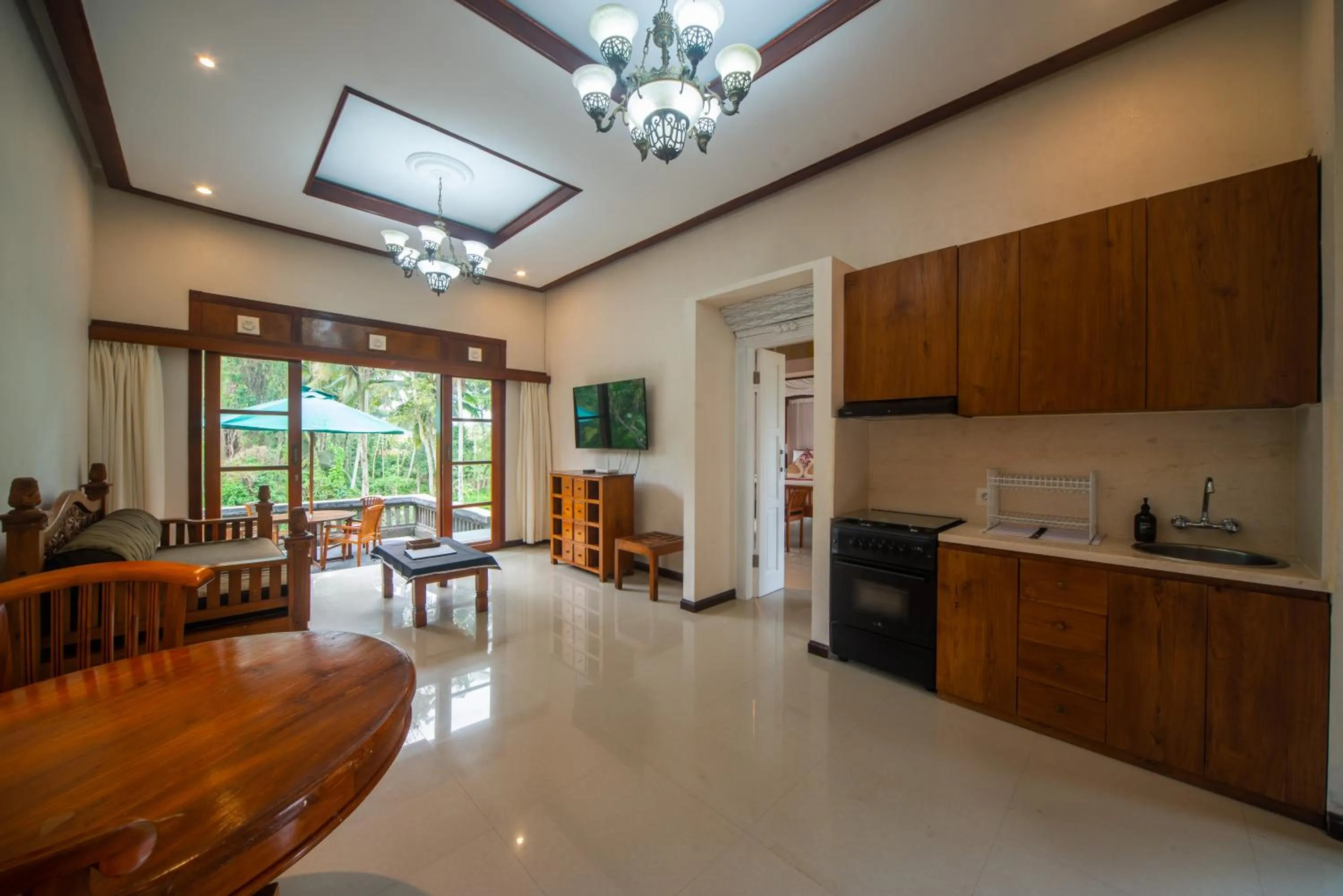 Dining area in Casa Priya Ubud
