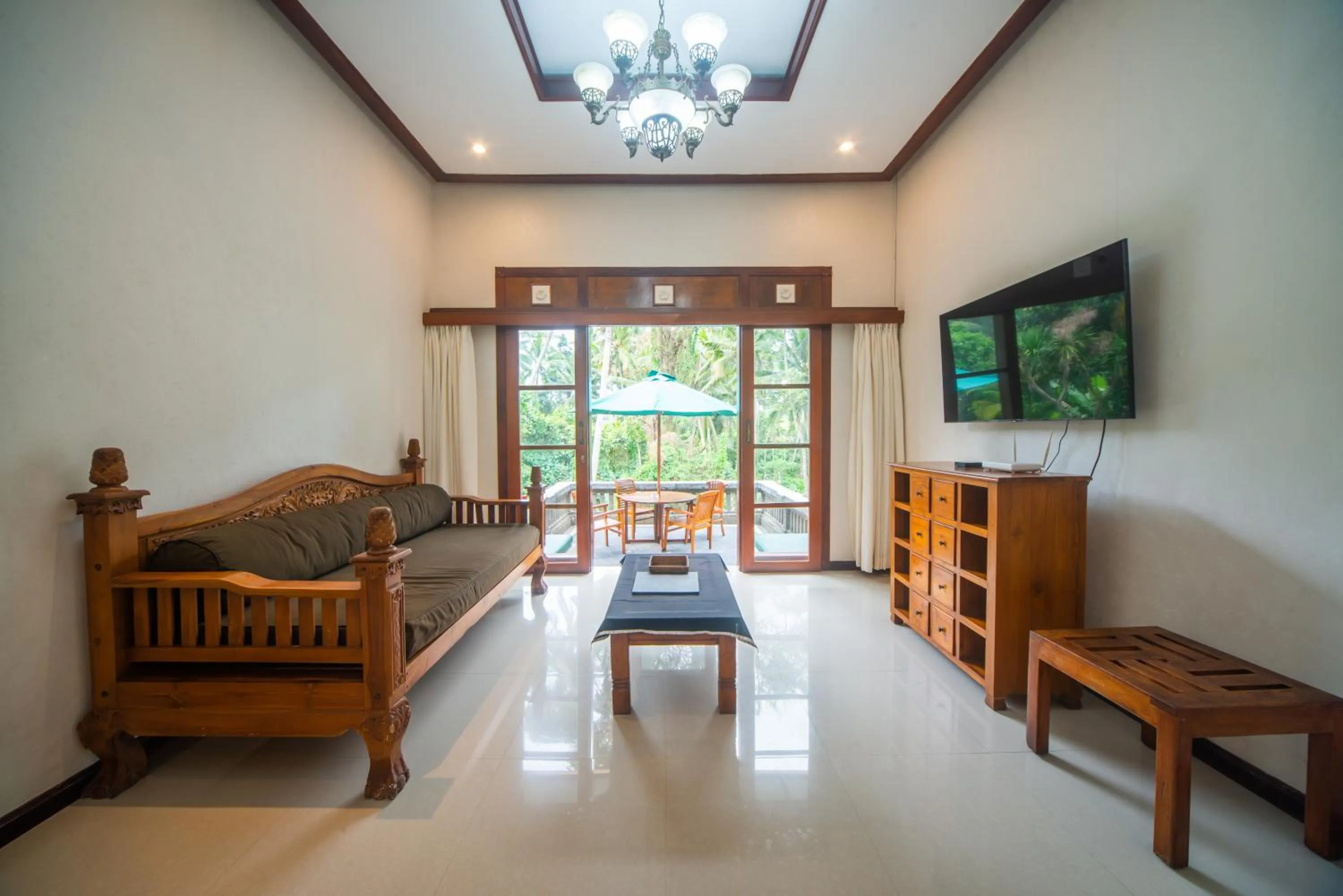 Living room in Casa Priya Ubud