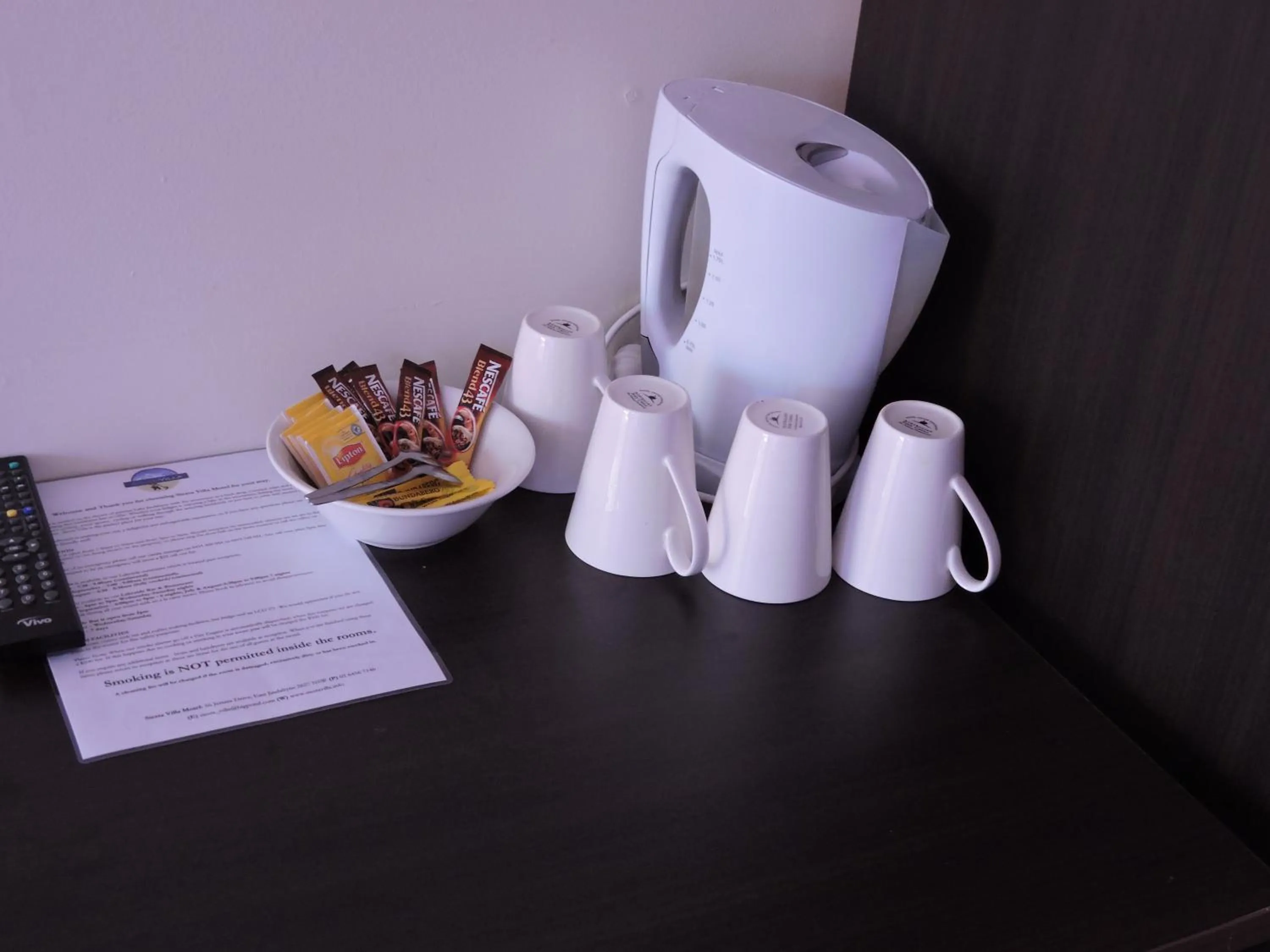 Food and drinks in Siesta Villa