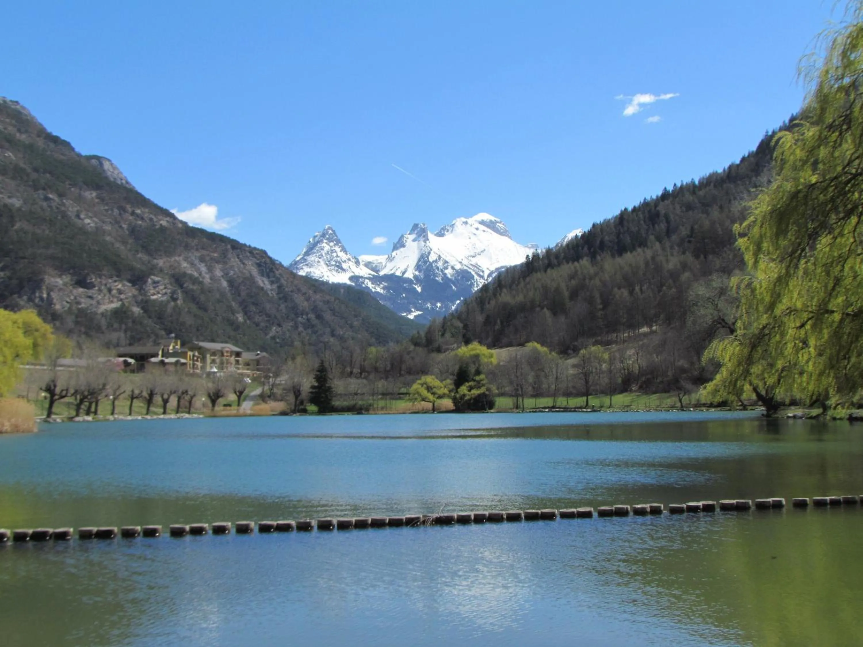 Natural landscape in Hotel-Restaurant La Lauzétane