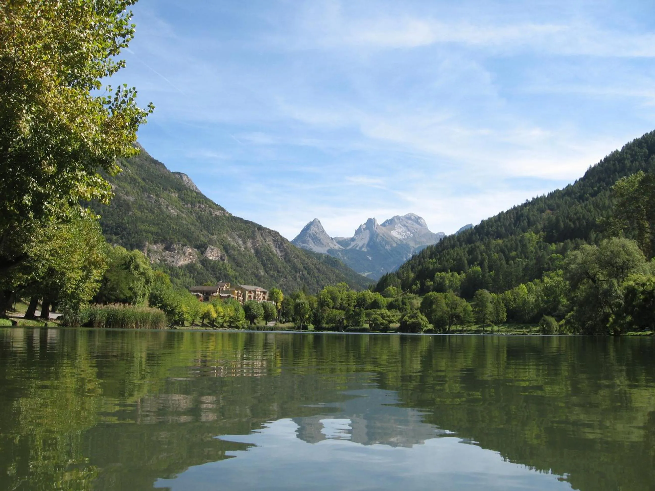 Natural landscape in Hotel-Restaurant La Lauzétane