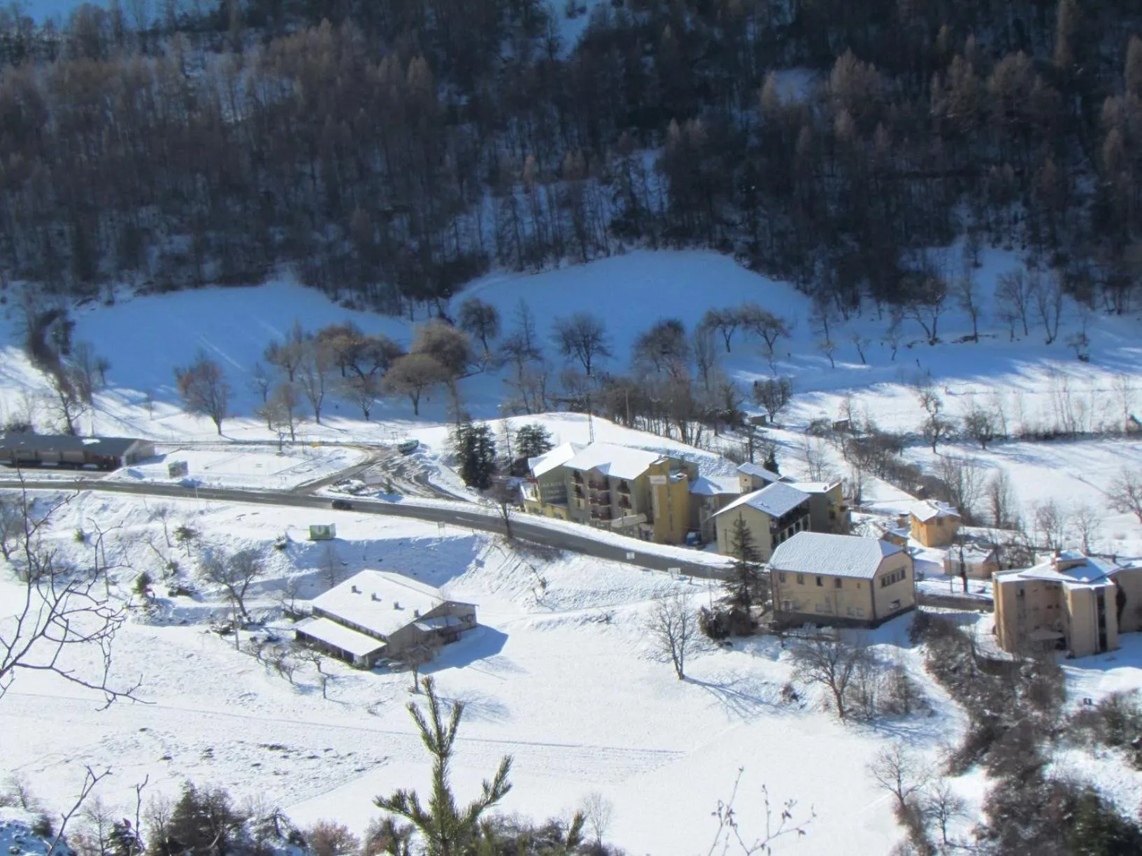 Property building in Hotel-Restaurant La Lauzétane