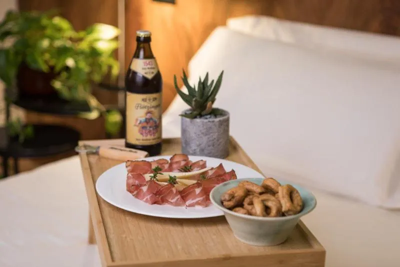 Food and drinks in Cà Toresele Relais Osteria Garden