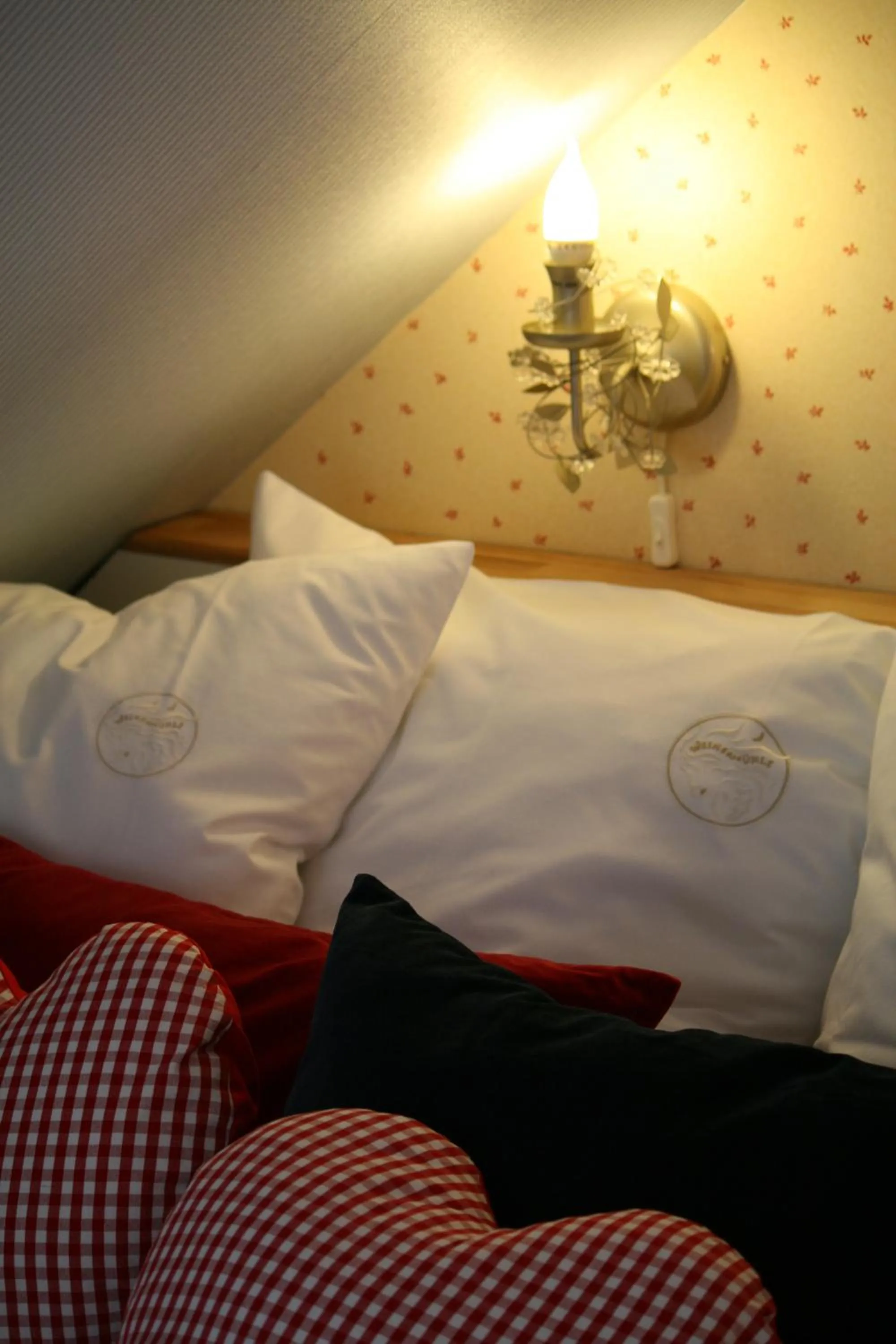 Decorative detail, Bed in SaarlandTraum Weihermühle