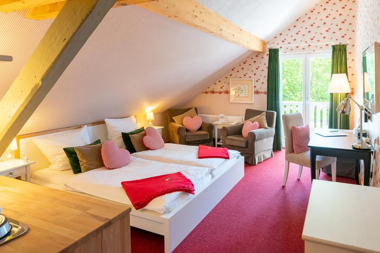 Bed in SaarlandTraum Weihermühle