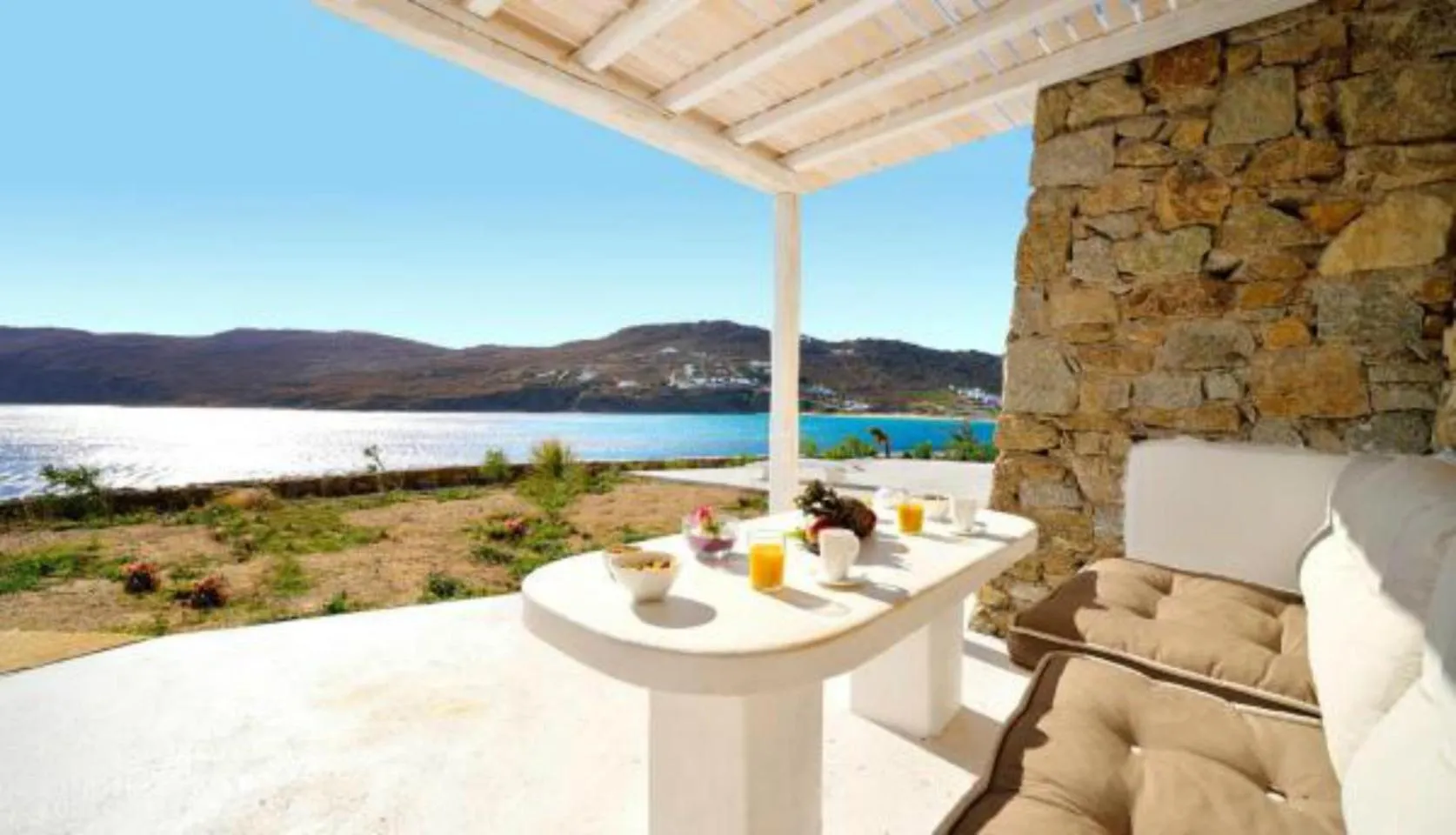 Balcony/Terrace in Mykonos Pantheon