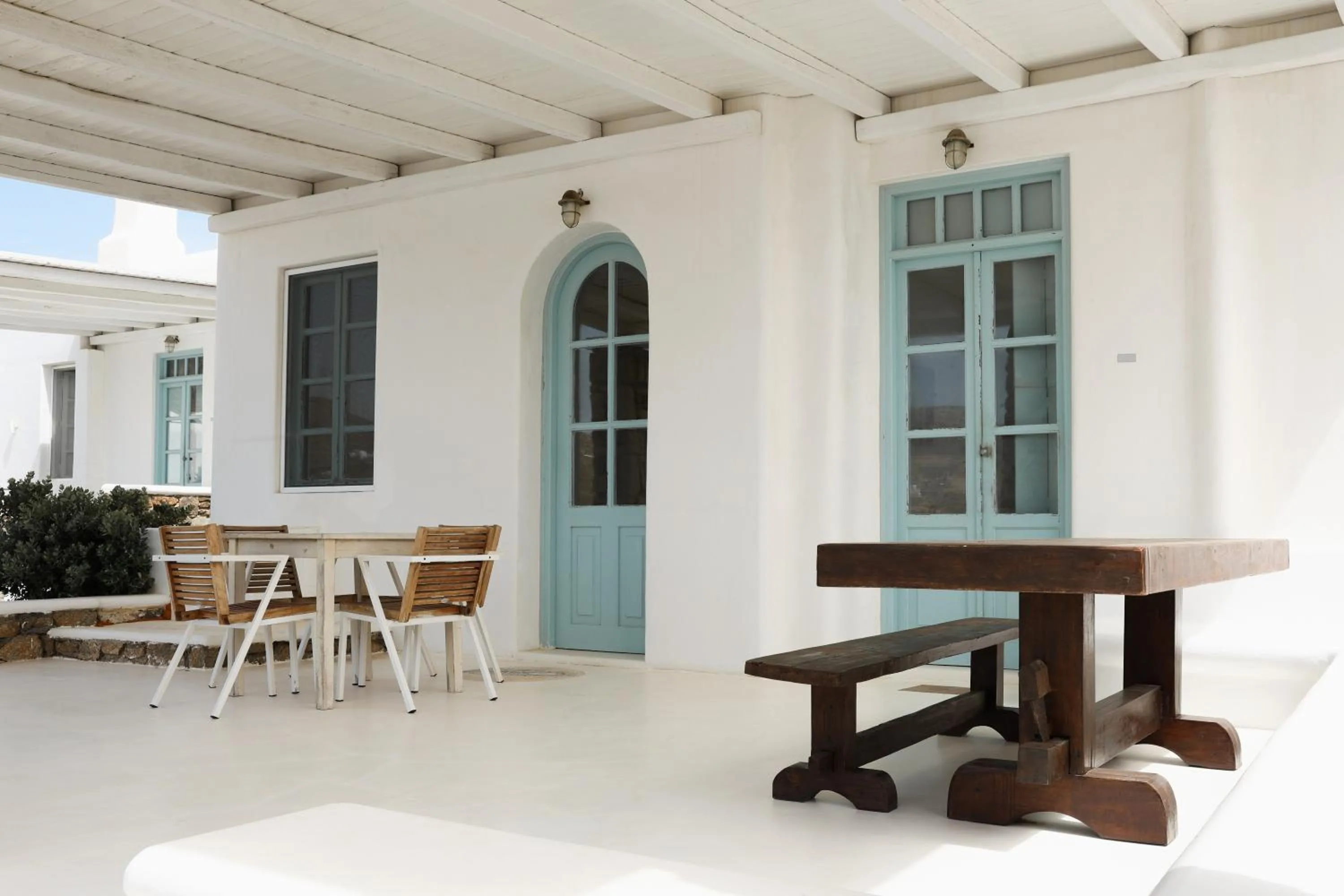 Patio in Mykonos Pantheon