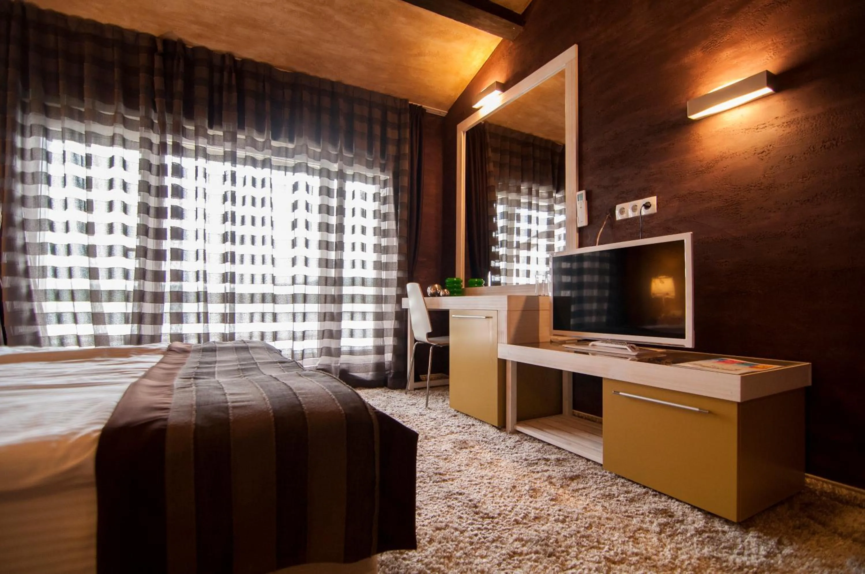 Bedroom, Bed in Aparthotel Seasons Glavatarski Han