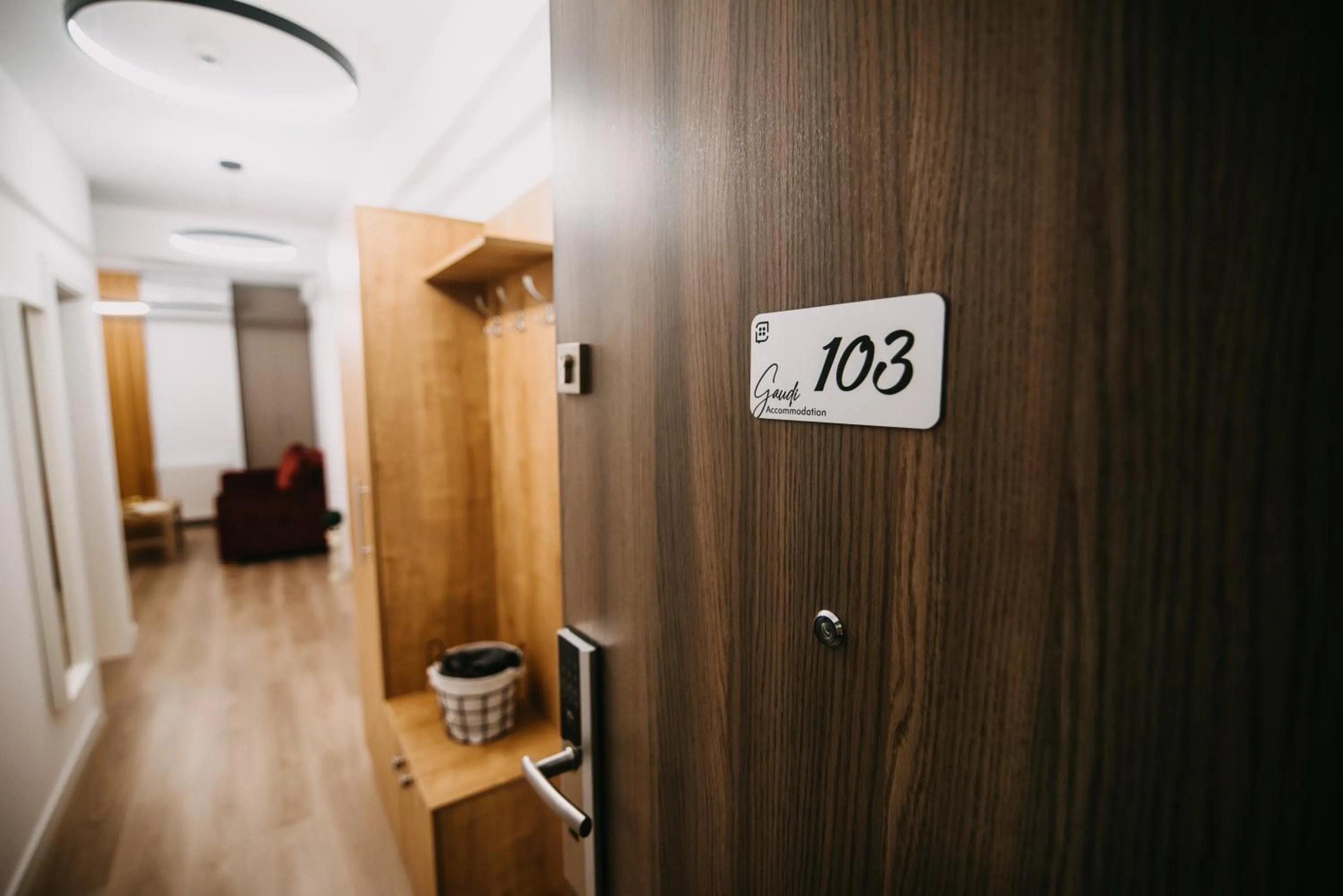 Logo/Certificate/Sign in Gaudi Accommodation