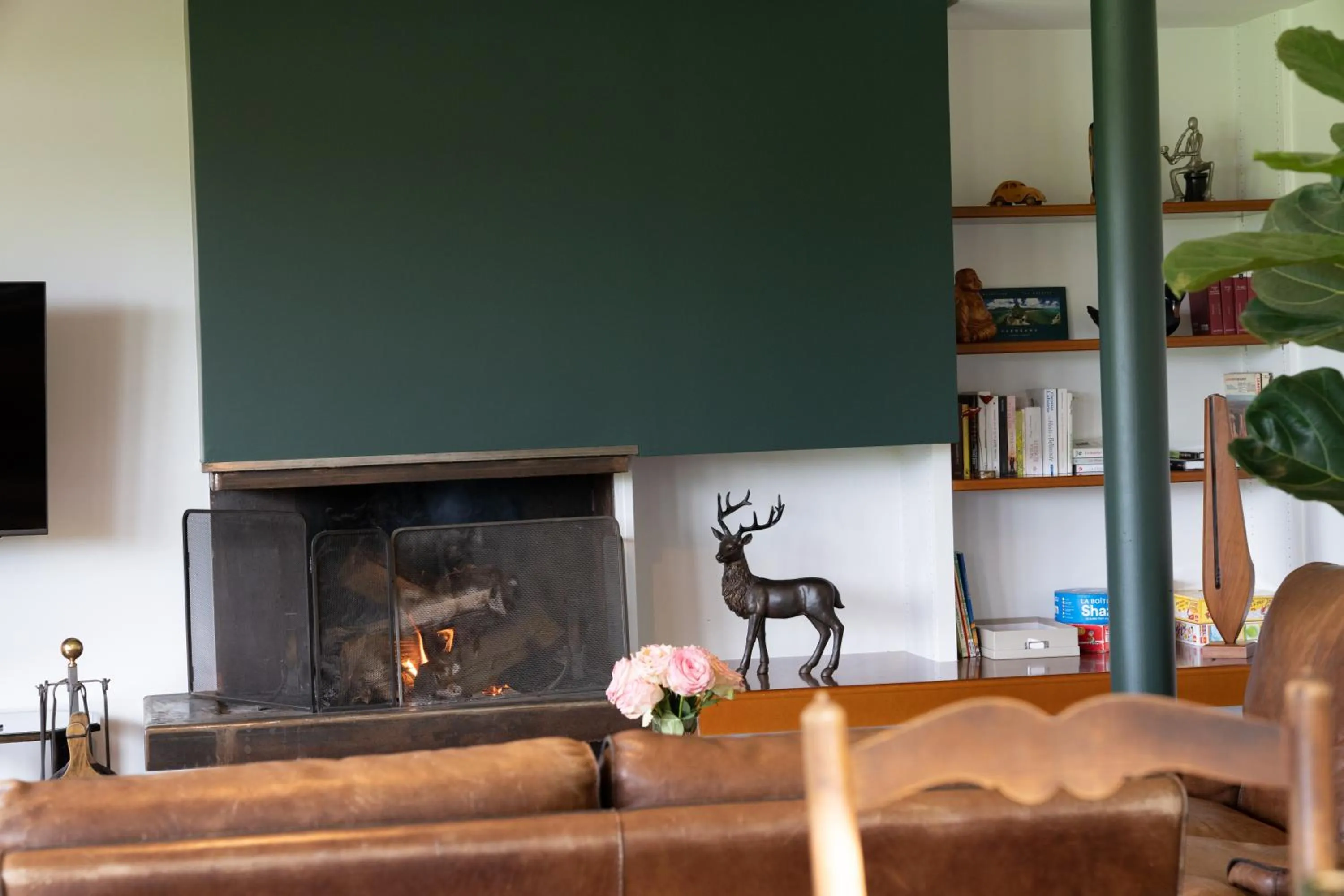 flat iron in Le Manoir du Lys, The Originals Relais