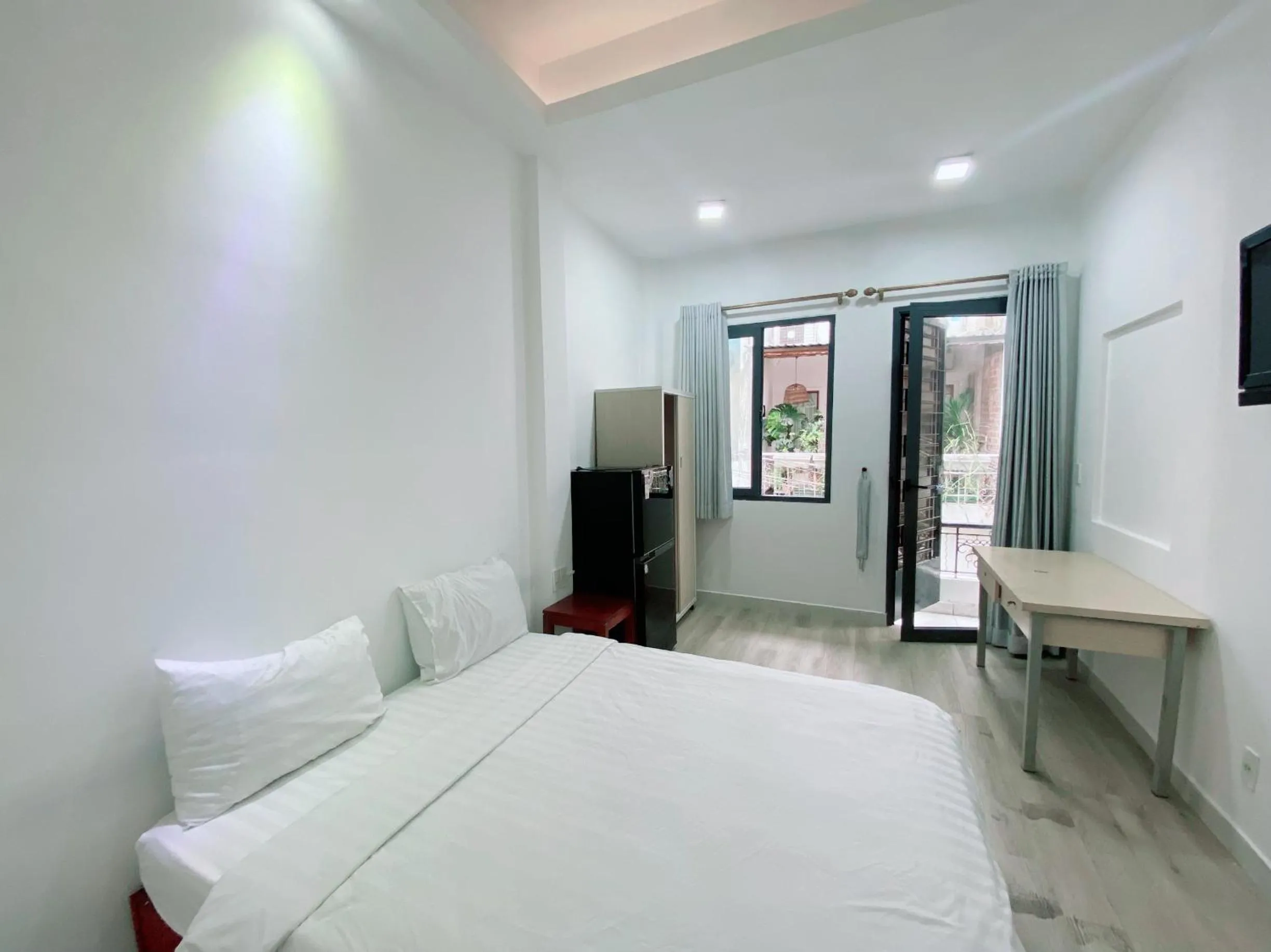 Bed in Violet Star Hotel and Spa