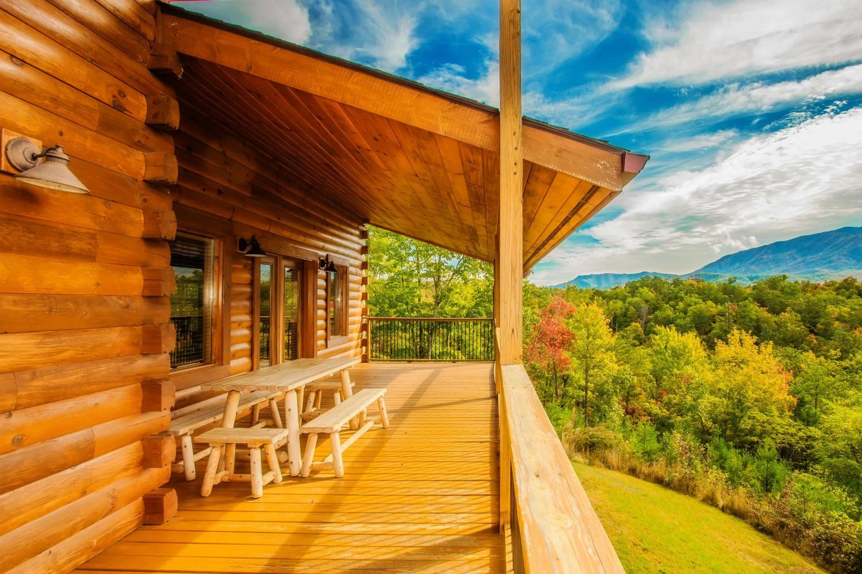 Natural landscape in Star Dancer Cabin