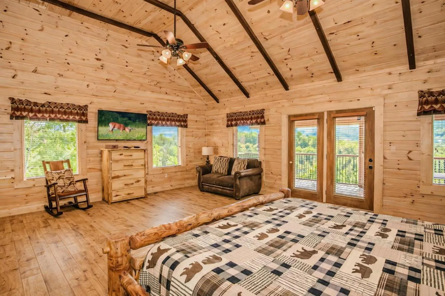Bed in Star Dancer Cabin