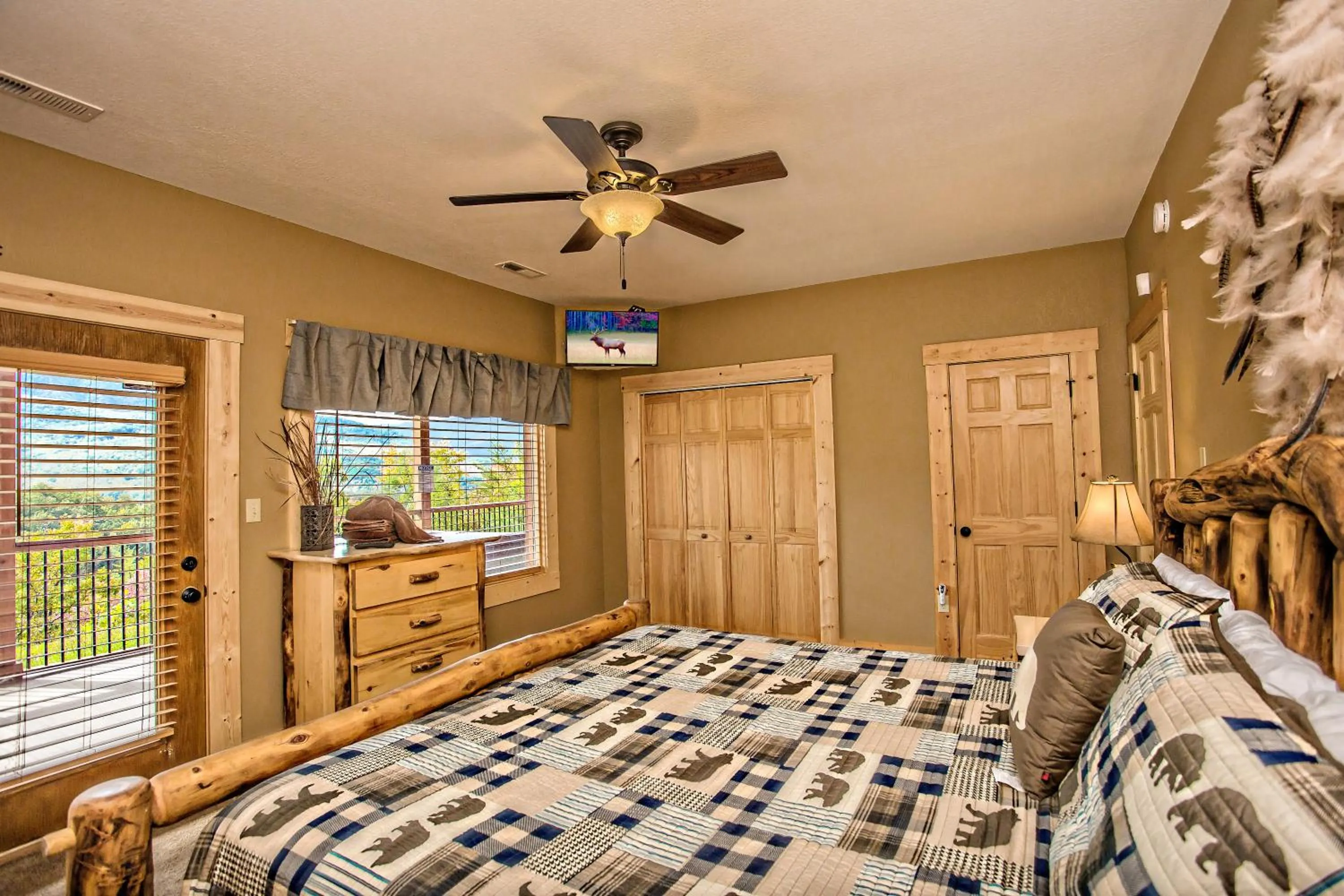 Bed in Star Dancer Cabin