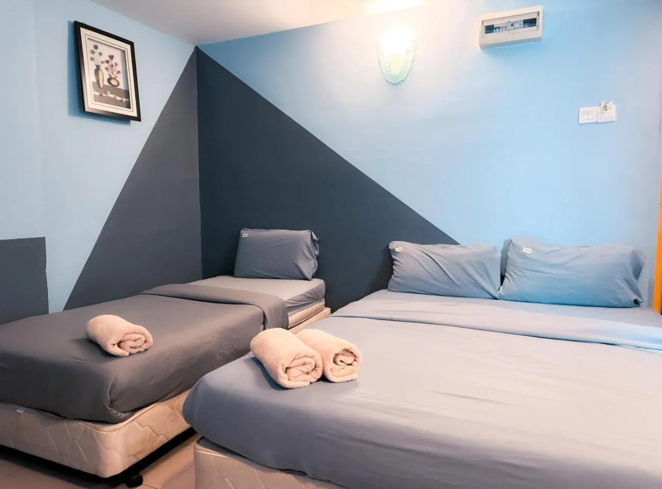 Bed in Sun Inns Seremban Formerly known as Lotus Seremban