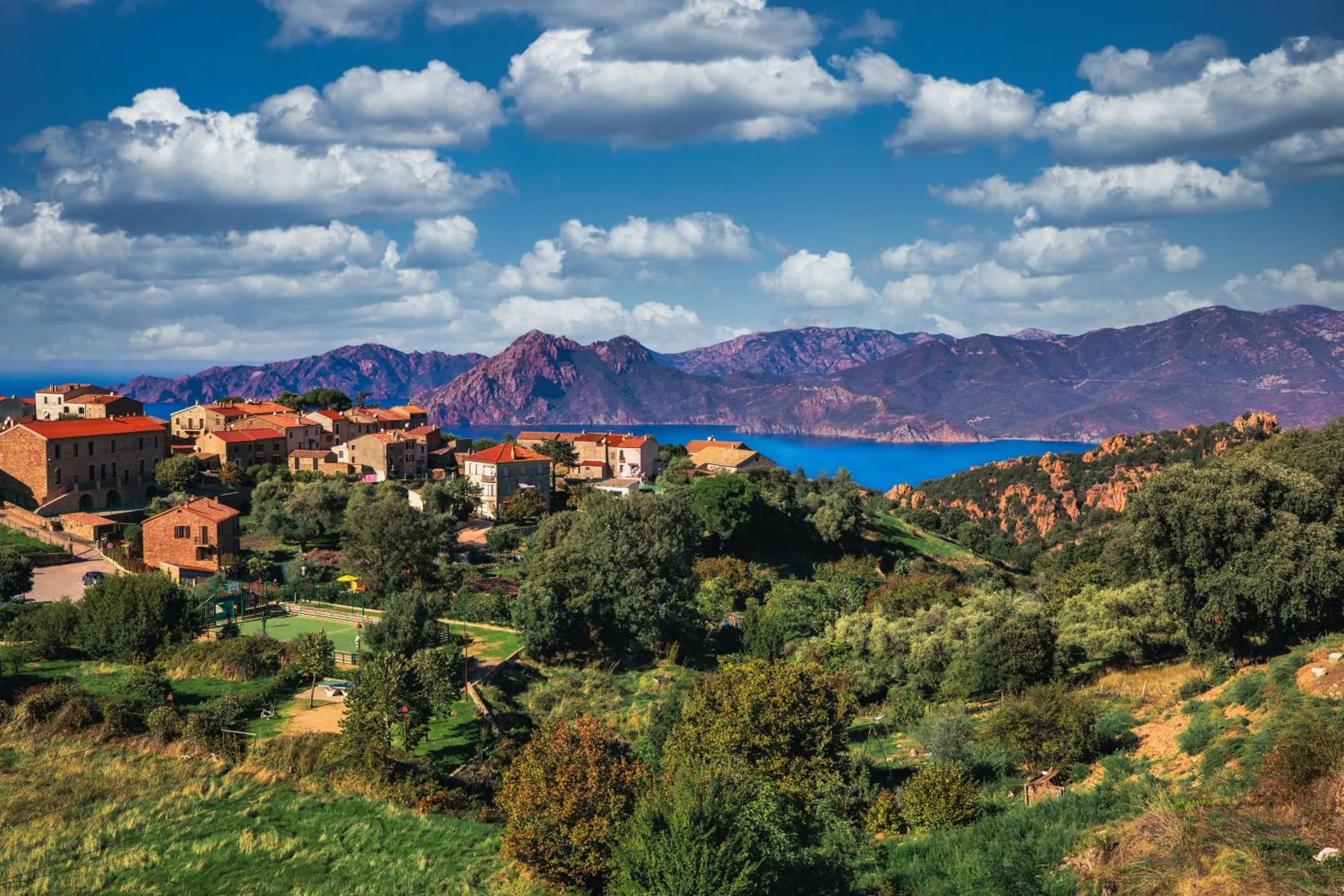Sea view in Hôtel Mare E Monti