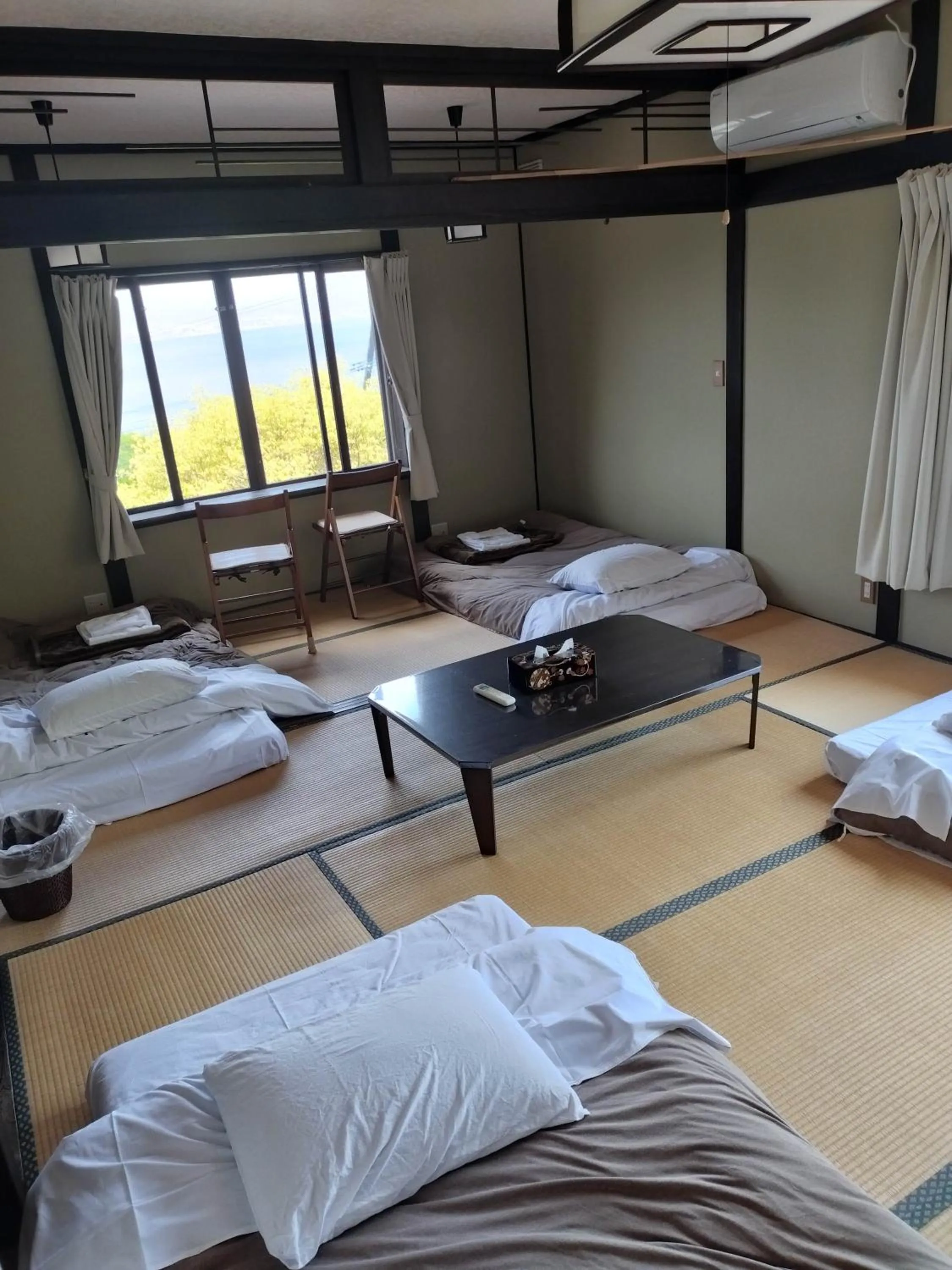Bed in Hakodateyama Guest House