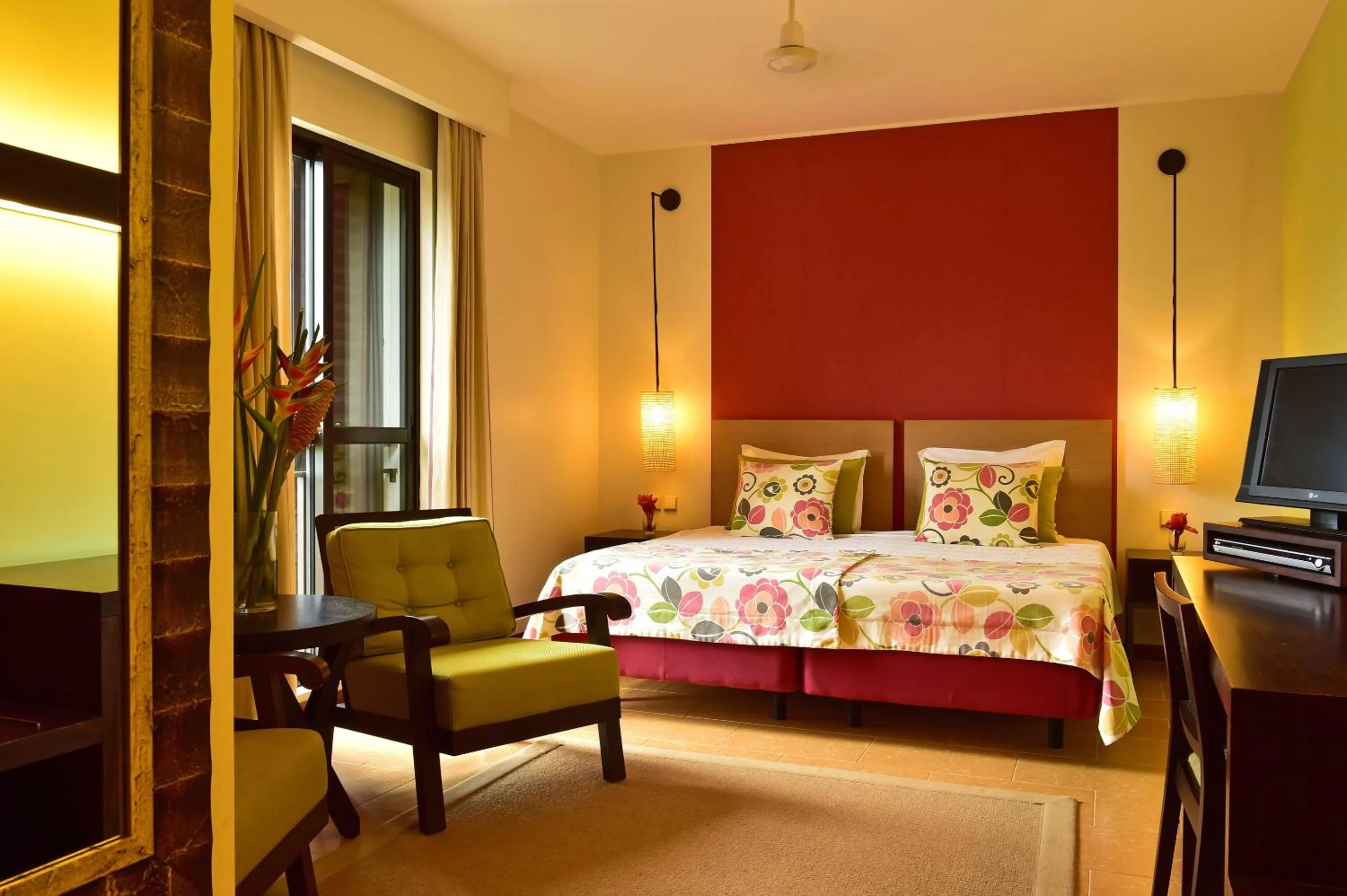 Bedroom, Bed in Pestana Sao Tome