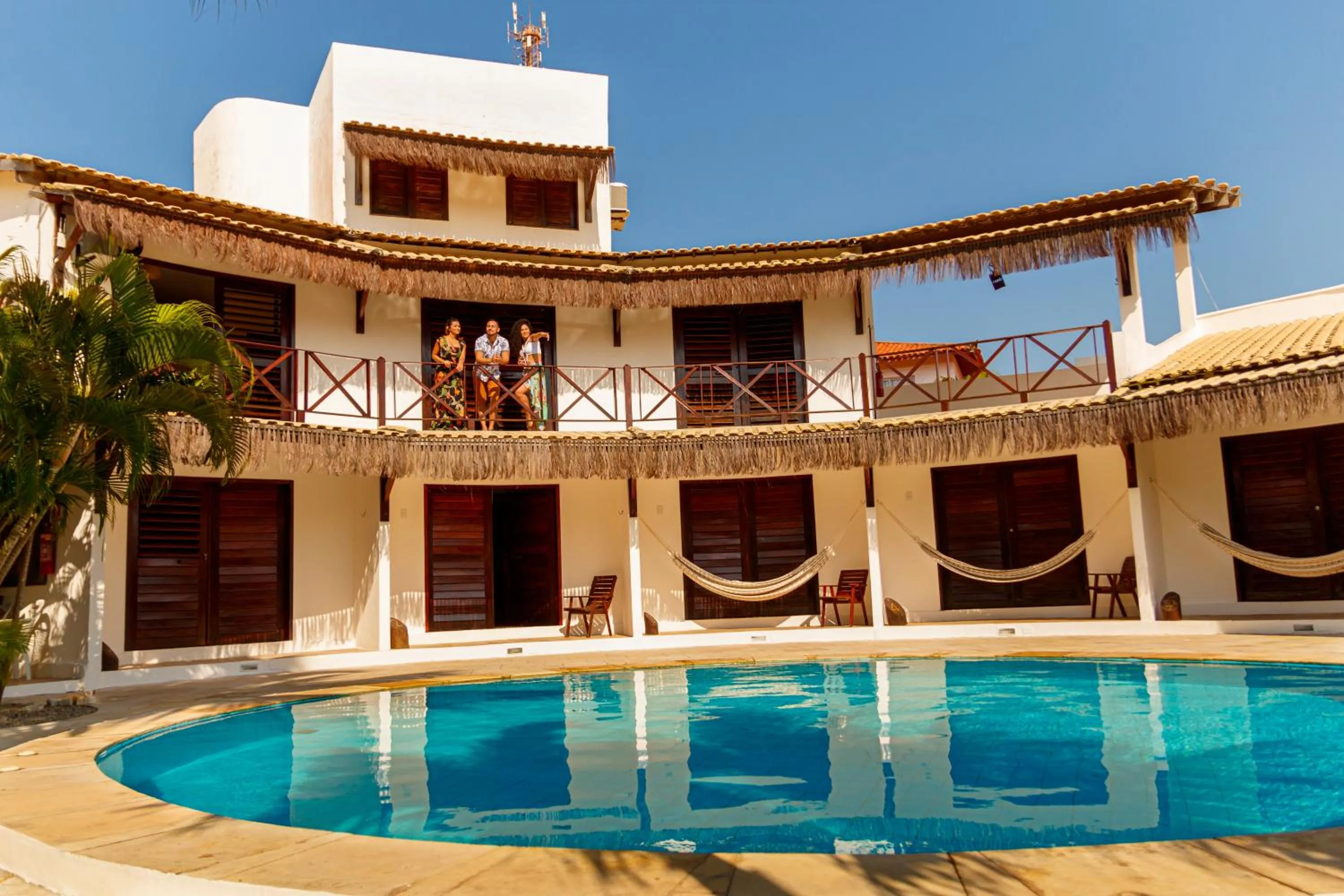 Balcony/Terrace in Pousada Porto Azul